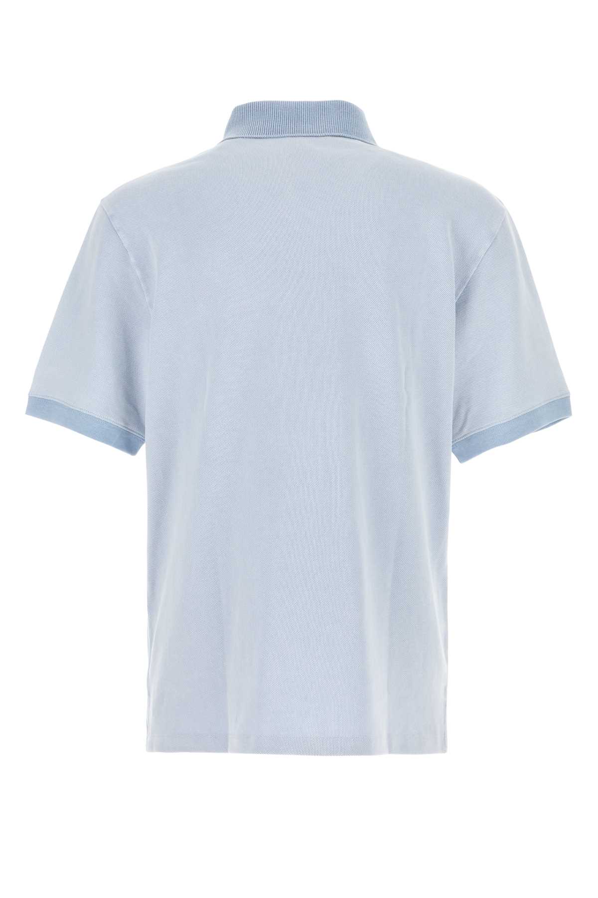 Powder light blue piquet polo shirt H526Y23X77LIGHTBLUE (LOEWE / ポロシャツ ) | LOEWE (ロエベ)(1)