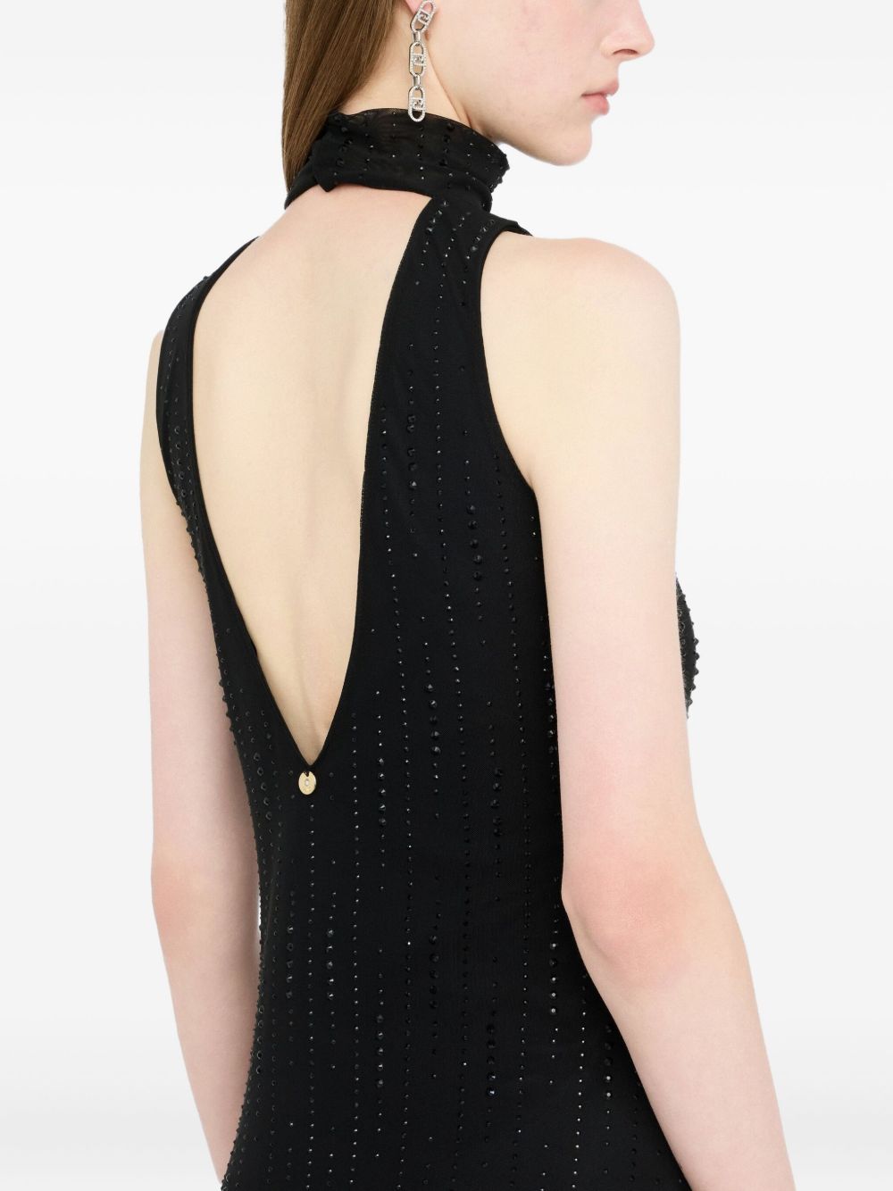 LIU JO BLACK Dresses Black CF5054J496601038 (LIU•JO / ワンピース・ドレス・オールインワン ) | LIU•JO (リュー・ジョー)(2)