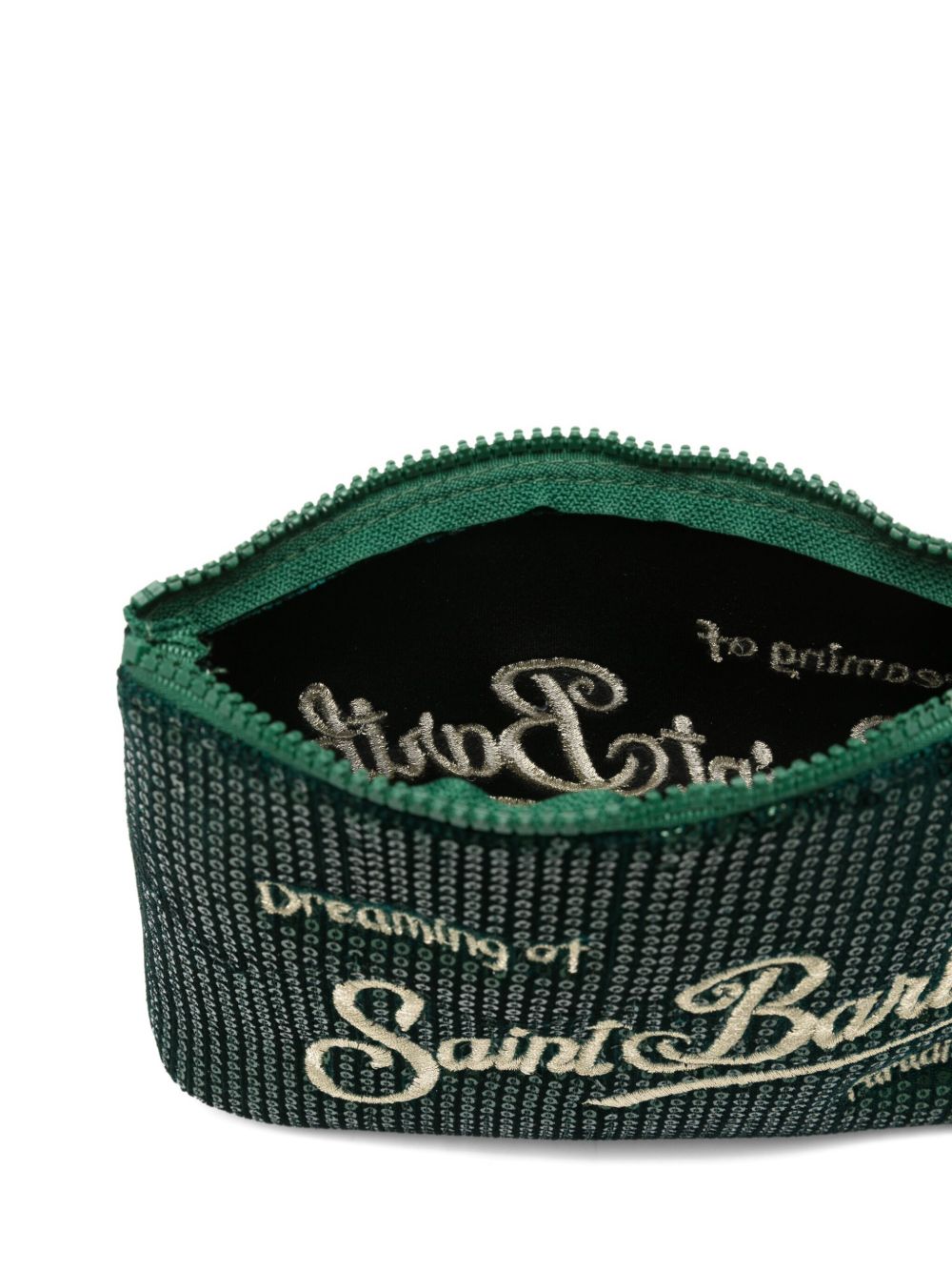 MC2 Saint Barth Bags.. Green ALI0030ALINEVELVETPAILLETTES00302I (MC2 SAINT BARTH / クラッチバッグ・ポーチ ) | MC2 SAINT BARTH (エムシーツーセイントバース)(1)