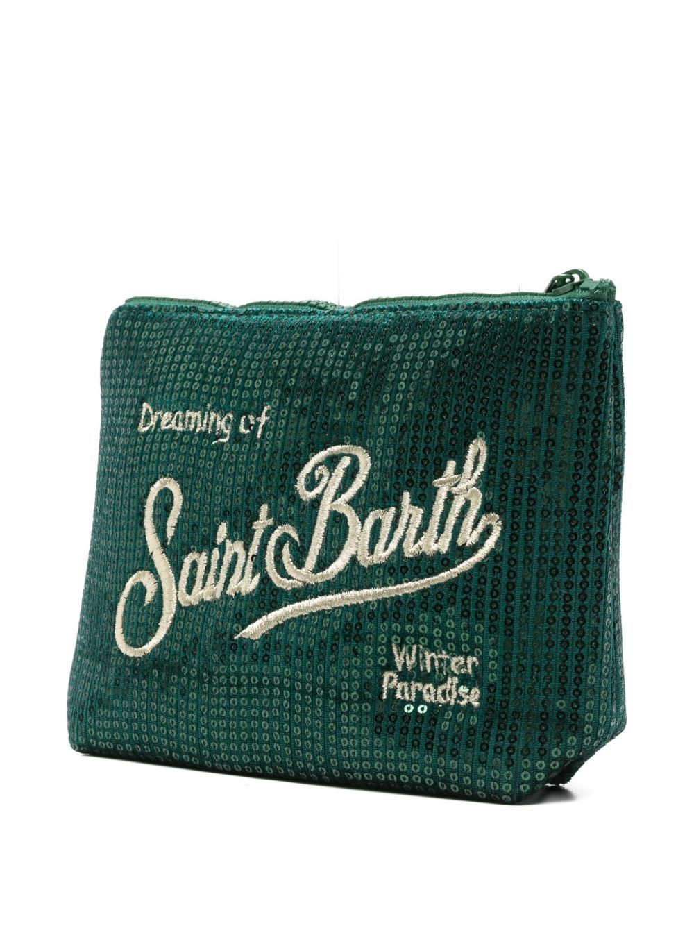 MC2 Saint Barth Bags.. Green ALI0030ALINEVELVETPAILLETTES00302I (MC2 SAINT BARTH / クラッチバッグ・ポーチ ) | MC2 SAINT BARTH (エムシーツーセイントバース)(3)