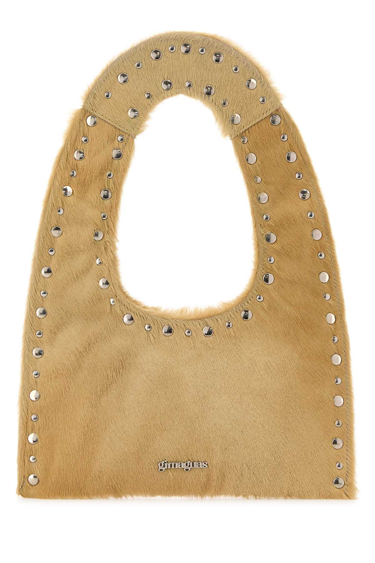 Beige calf hair mini Franca handbag MINIFRANCAPONNYBAGBEIGE (gimaguas / ハンドバッグ・ショルダーバッグ ) | gimaguas (ギマガス)(2)