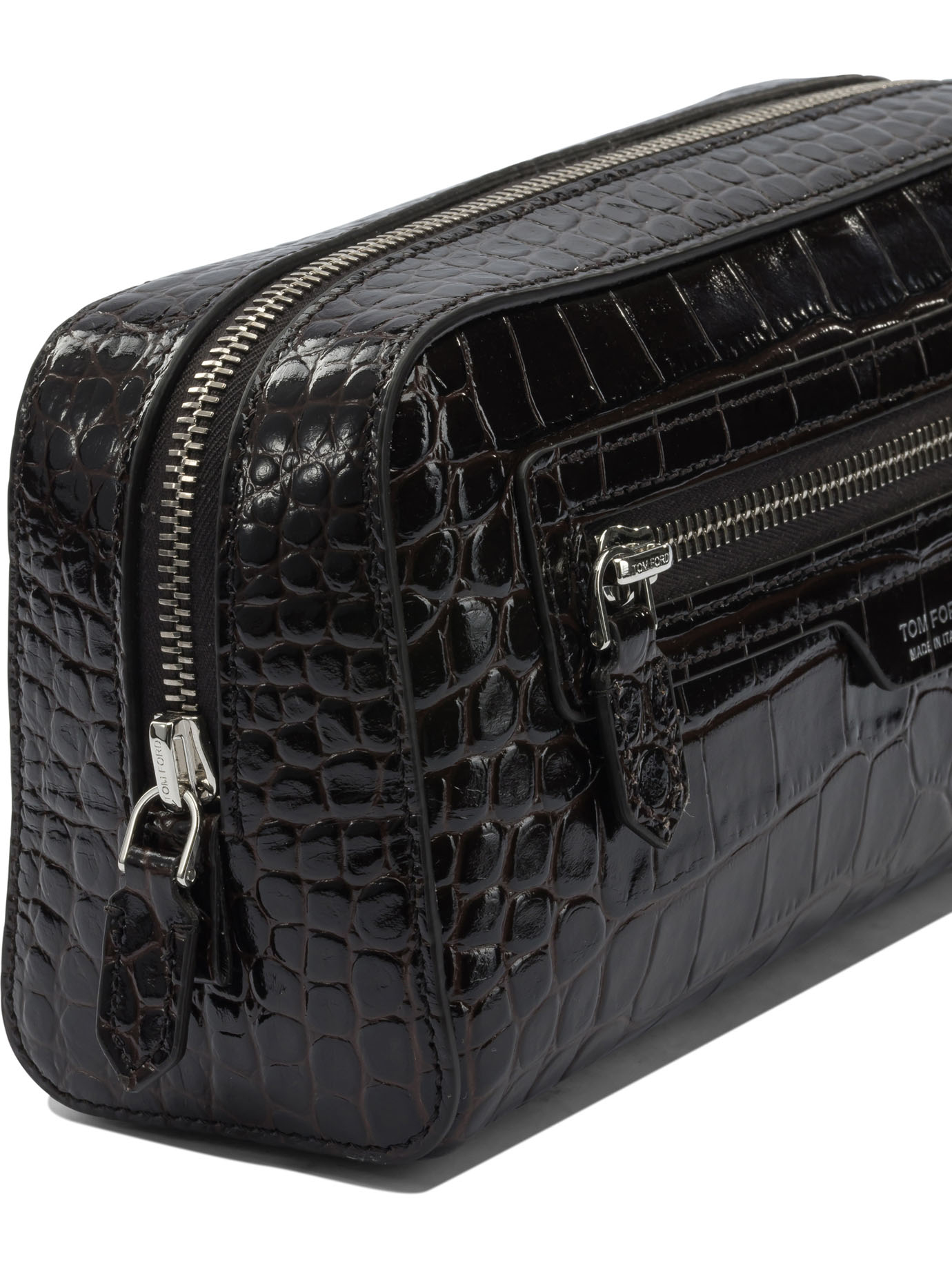 Crocodile print leather beauty case Y0356LCL439S1B087 (TOM FORD / クラッチバッグ・ポーチ ) | TOM FORD (トムフォード)(3)