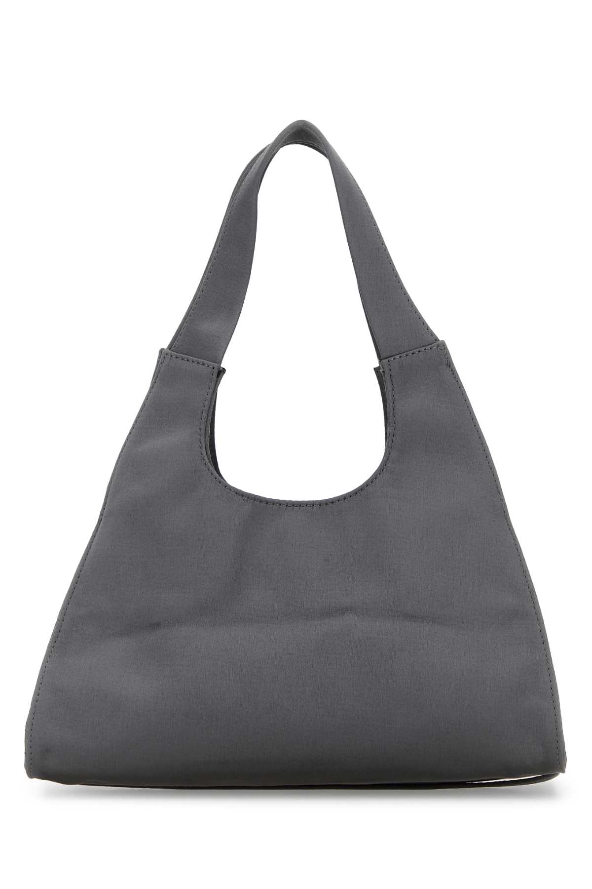 Grey satin mini Maria shoulder bag MINIMARIASATENBAGSILVER (gimaguas / ハンドバッグ・ショルダーバッグ ) | gimaguas (ギマガス)