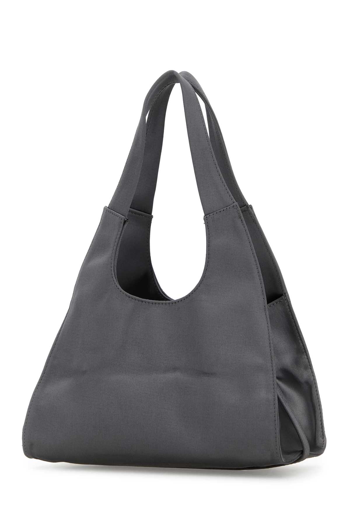 Grey satin mini Maria shoulder bag MINIMARIASATENBAGSILVER (gimaguas / ハンドバッグ・ショルダーバッグ ) | gimaguas (ギマガス)(1)