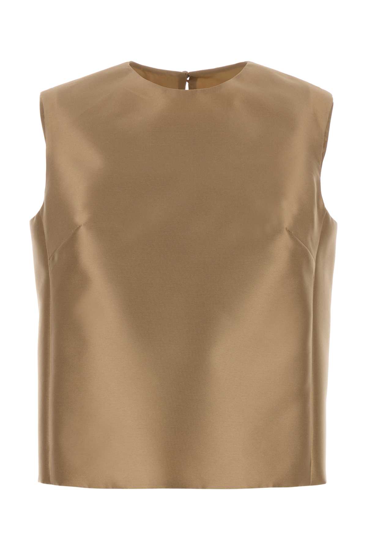 Beige jacquard top A080451460511 (ALBERTA FERRETTI / タンクトップ・キャミソール ) | ALBERTA FERRETTI (アルベルタ フェレッティ)
