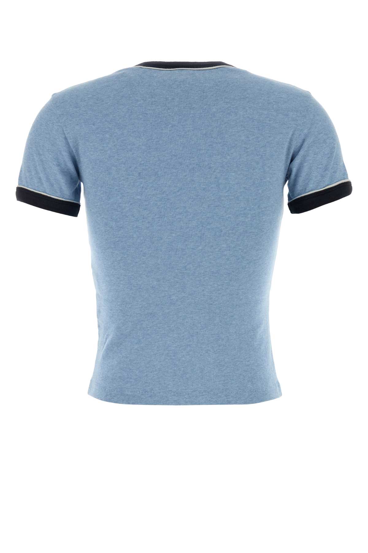 Light blue cotton t-shirt CH25WJH03198433 (Chloé / Tシャツ・カットソー ) | Chloé (クロエ)(1)