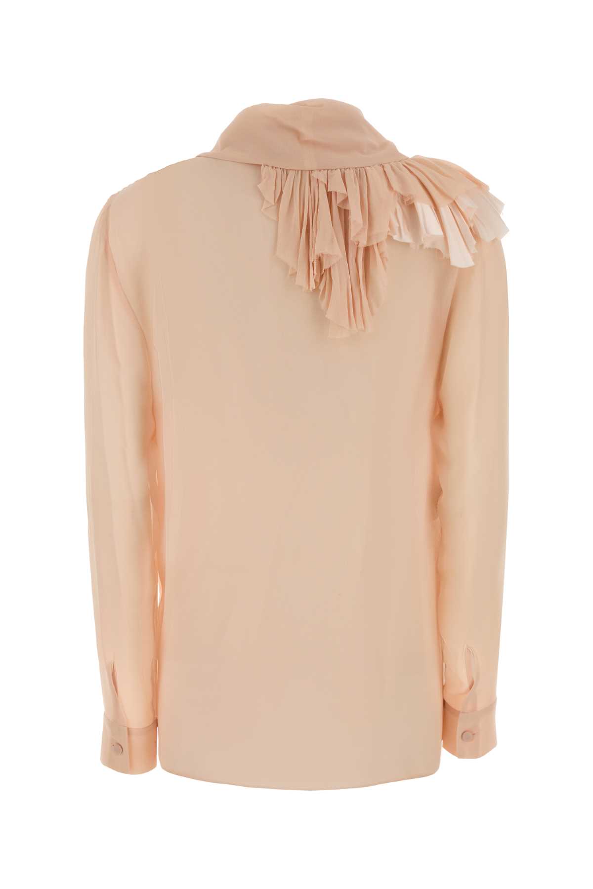 Light pink silk shirt A020551160170 (ALBERTA FERRETTI / シャツ・ブラウス ) | ALBERTA FERRETTI (アルベルタ フェレッティ)(1)