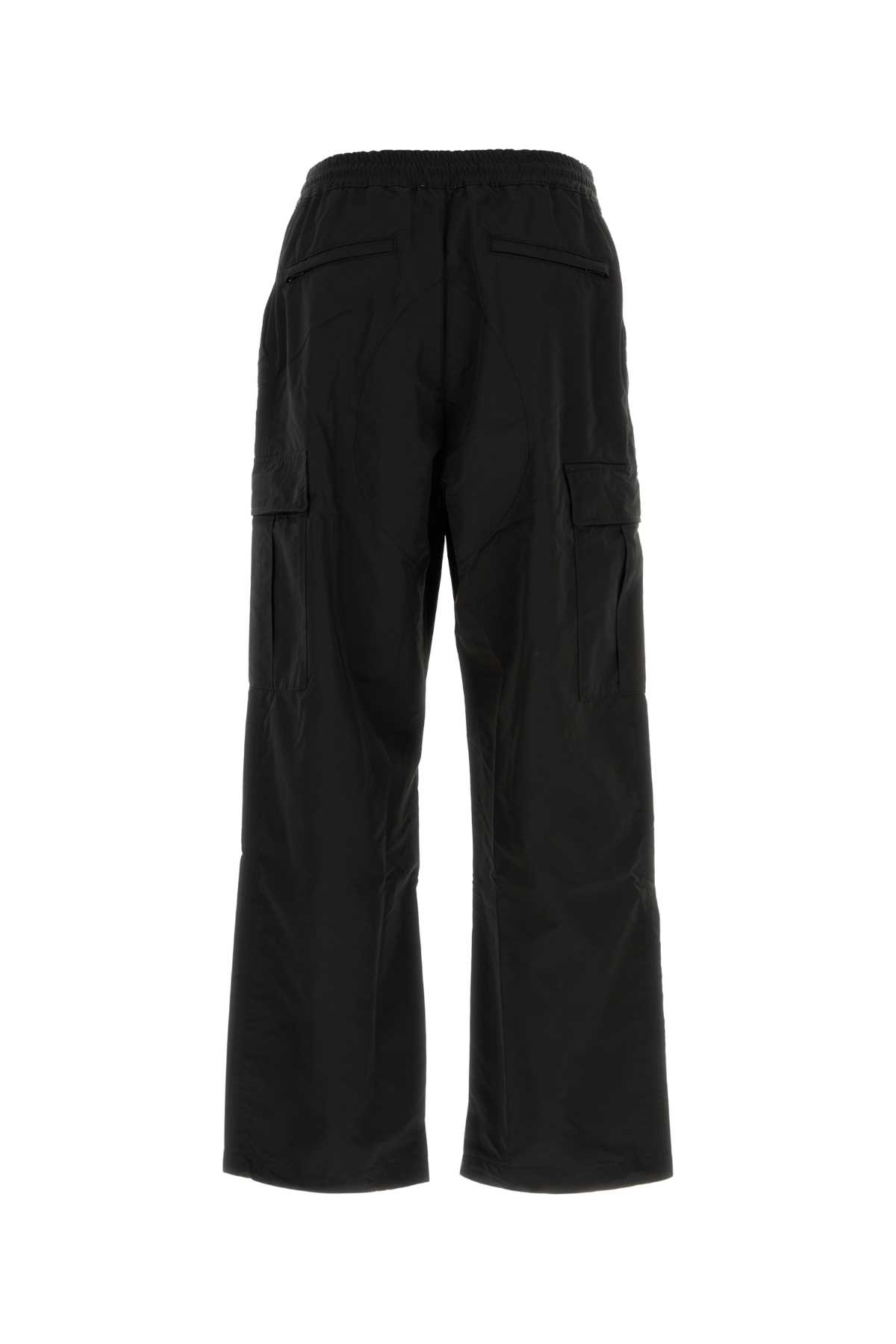 Black nylon blend cargo pant FF55PA5149CE99 (KENZO / パンツ ) | KENZO (ケンゾー)(1)