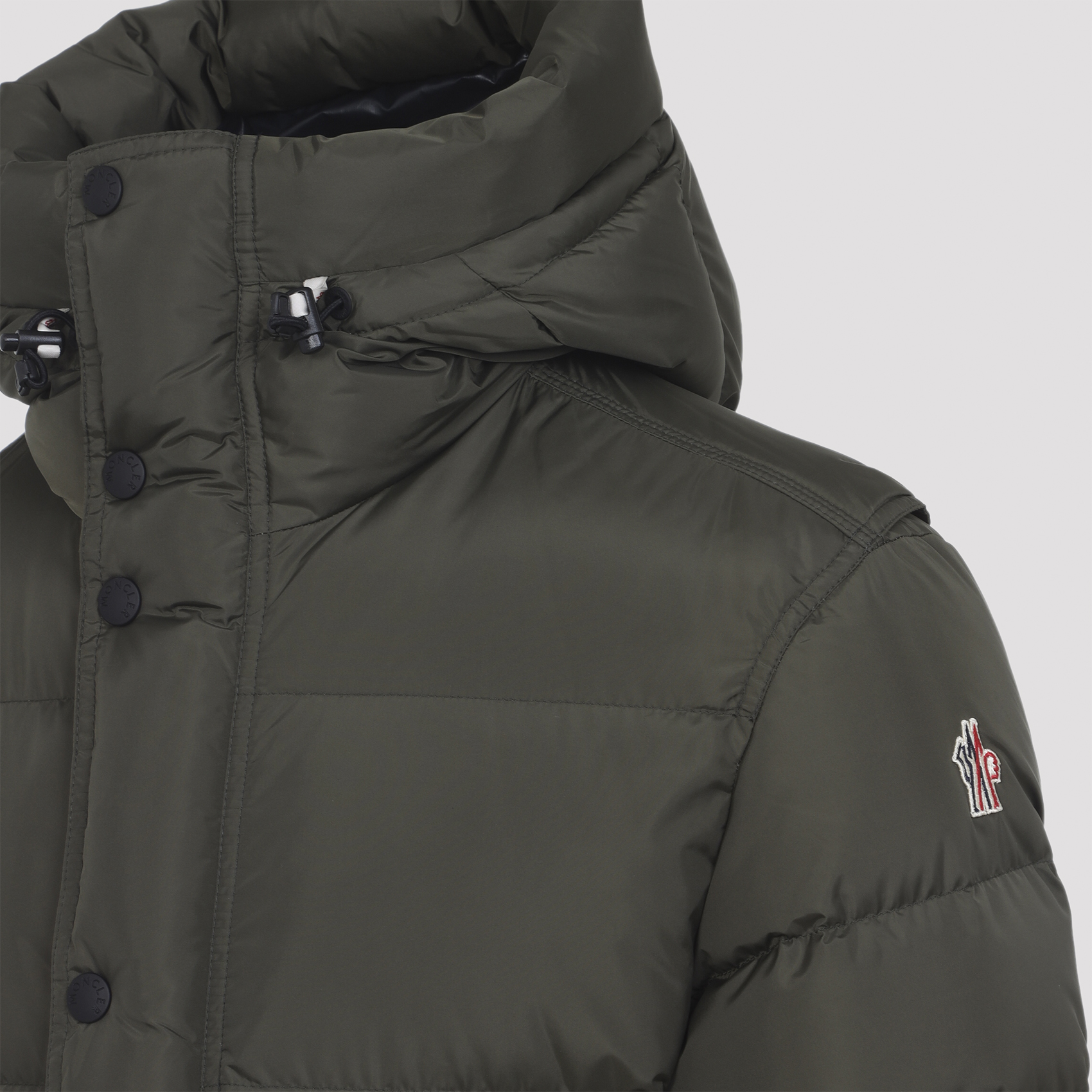 Olive green nylon Kasanka down jacket K20971A00023595JN832 (Moncler Grenoble / ダウンジャケット・コート ) | Moncler Grenoble (モンクレール グルノーブル)(4)