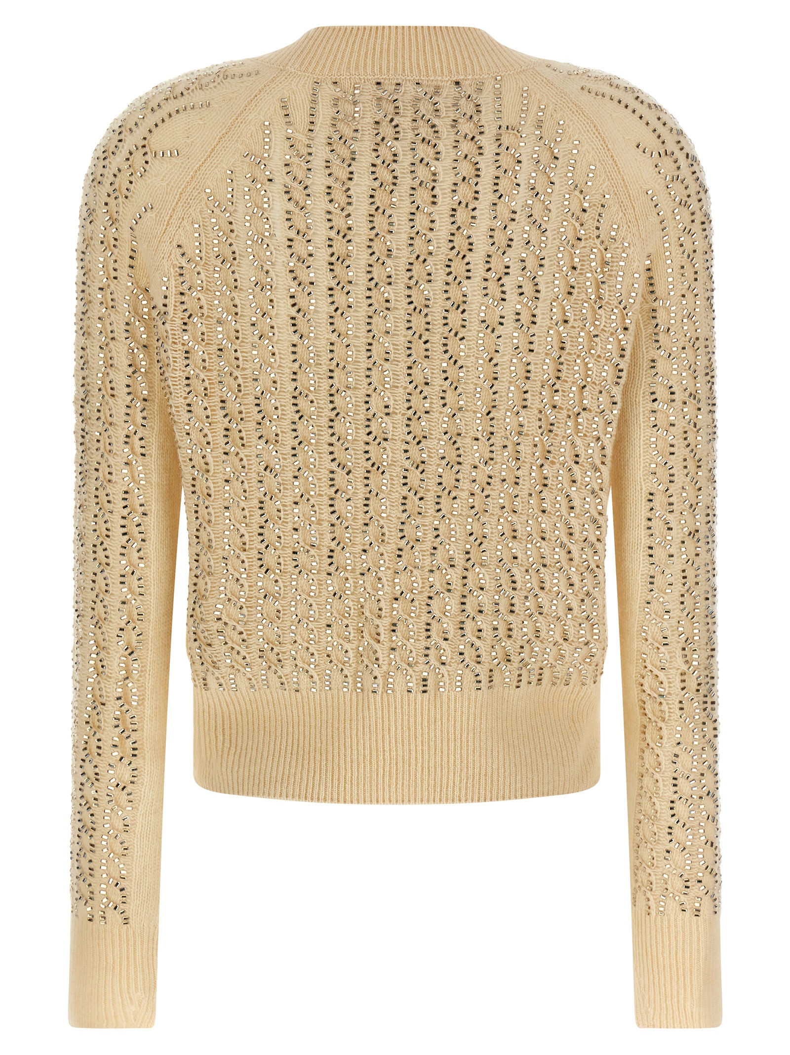 Baguette studded sweater D475M701CTBBW10110 (ERMANNO SCERVINO / ニット・セーター・カーディガン ) | ERMANNO SCERVINO (エルマンノ シェルヴィーノ)(1)