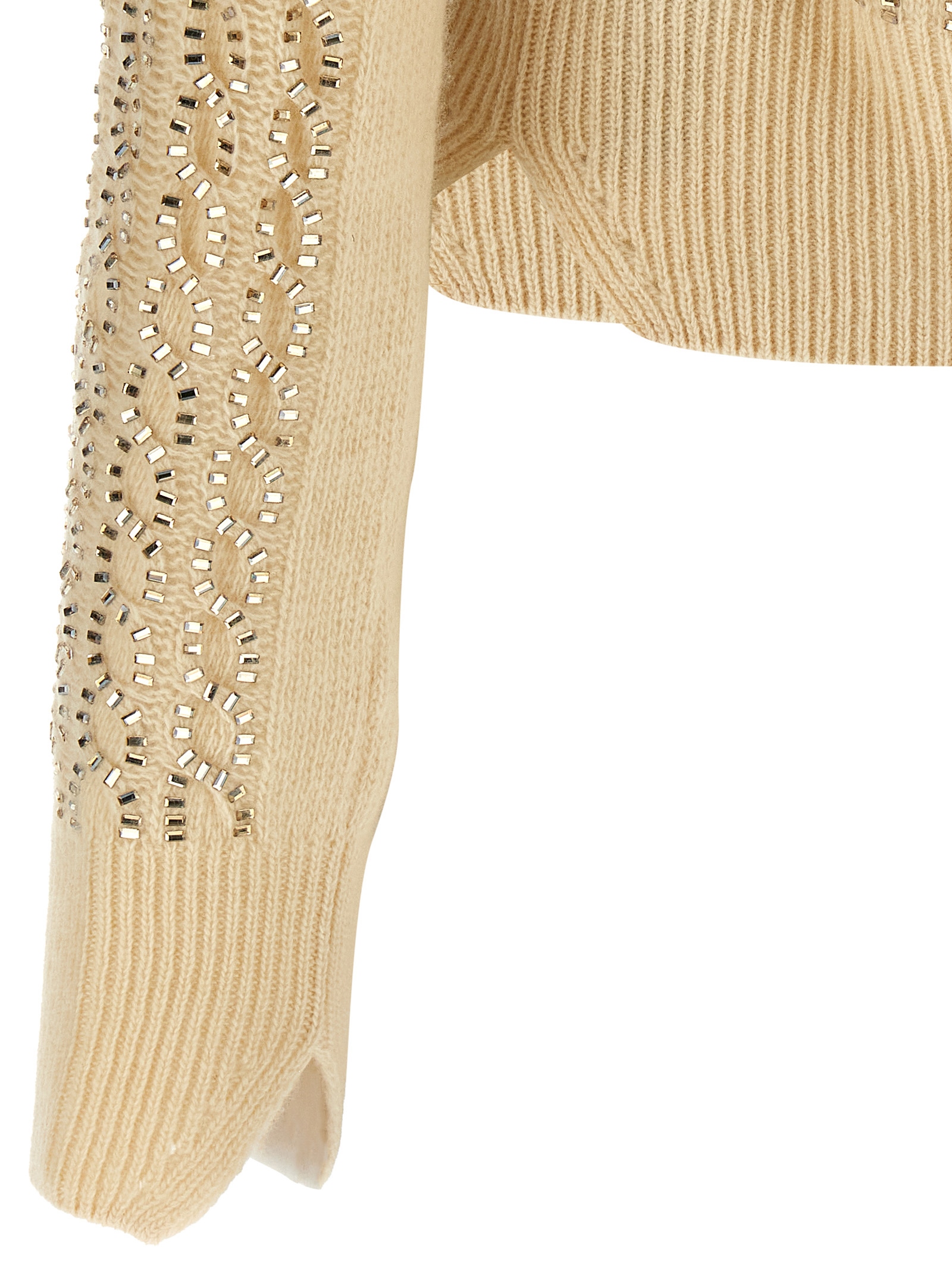 Baguette studded sweater D475M701CTBBW10110 (ERMANNO SCERVINO / ニット・セーター・カーディガン ) | ERMANNO SCERVINO (エルマンノ シェルヴィーノ)(3)