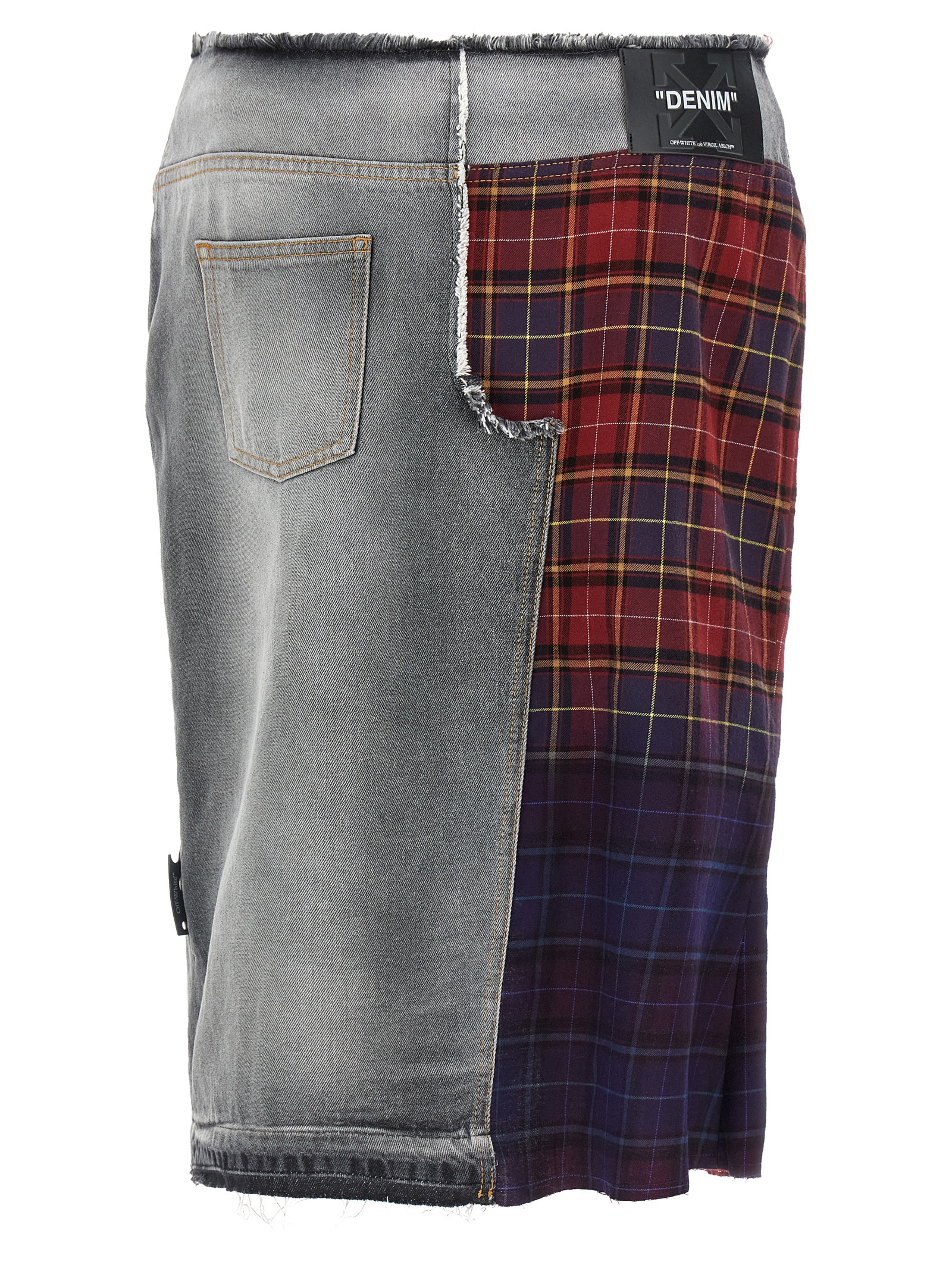 Patchwork skirt OWYF02FF25DEN00112601260 (Off-White / スカート ) | Off-White (オフホワイト)(1)