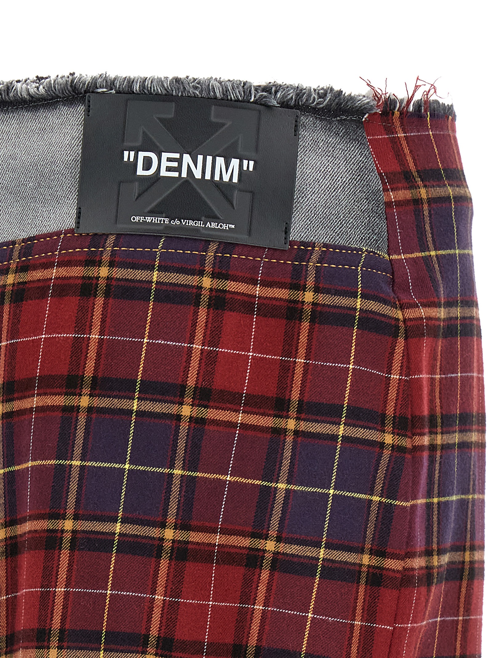 Patchwork skirt OWYF02FF25DEN00112601260 (Off-White / スカート ) | Off-White (オフホワイト)(3)