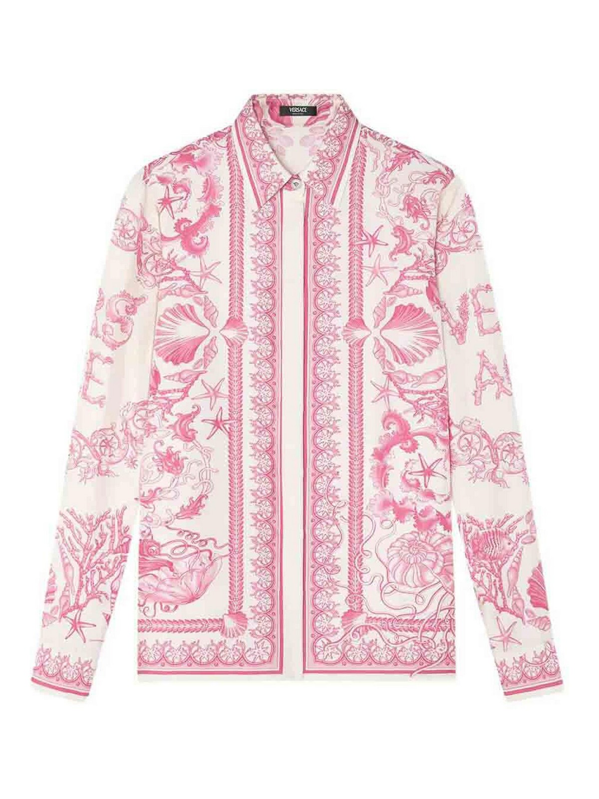 Formal Shirt On Silk Twill 10013601A152775K660 (VERSACE / シャツ・ブラウス ) | VERSACE (ヴェルサーチェ)