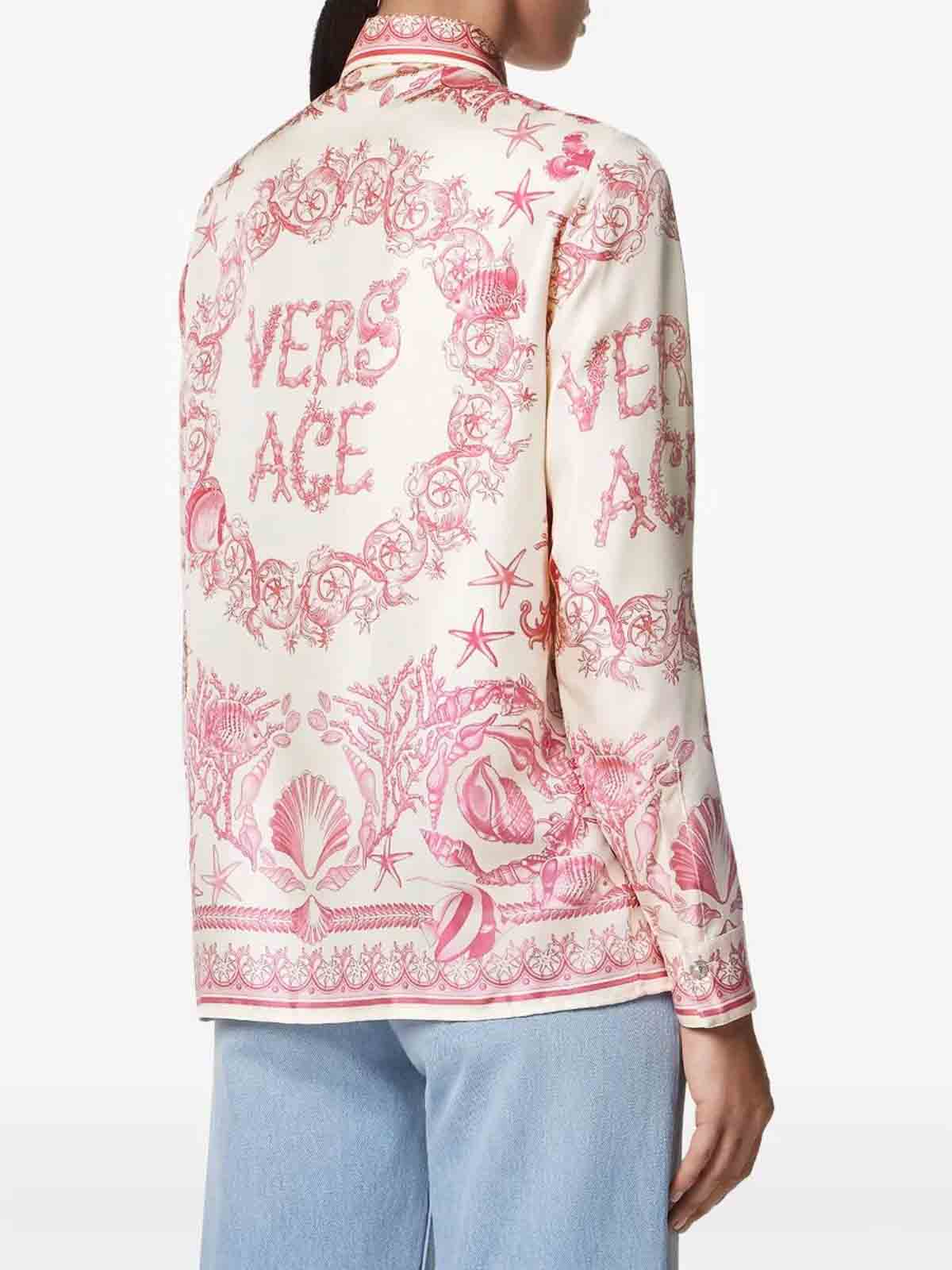 Formal Shirt On Silk Twill 10013601A152775K660 (VERSACE / シャツ・ブラウス ) | VERSACE (ヴェルサーチェ)(2)
