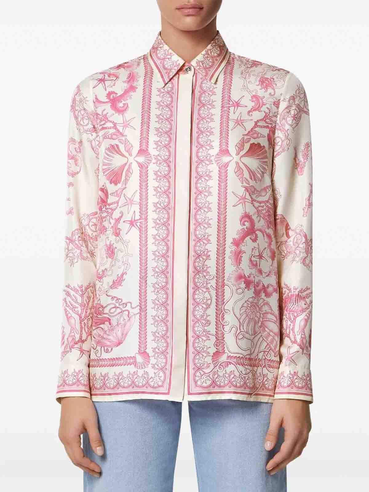 Formal Shirt On Silk Twill 10013601A152775K660 (VERSACE / シャツ・ブラウス ) | VERSACE (ヴェルサーチェ)(3)