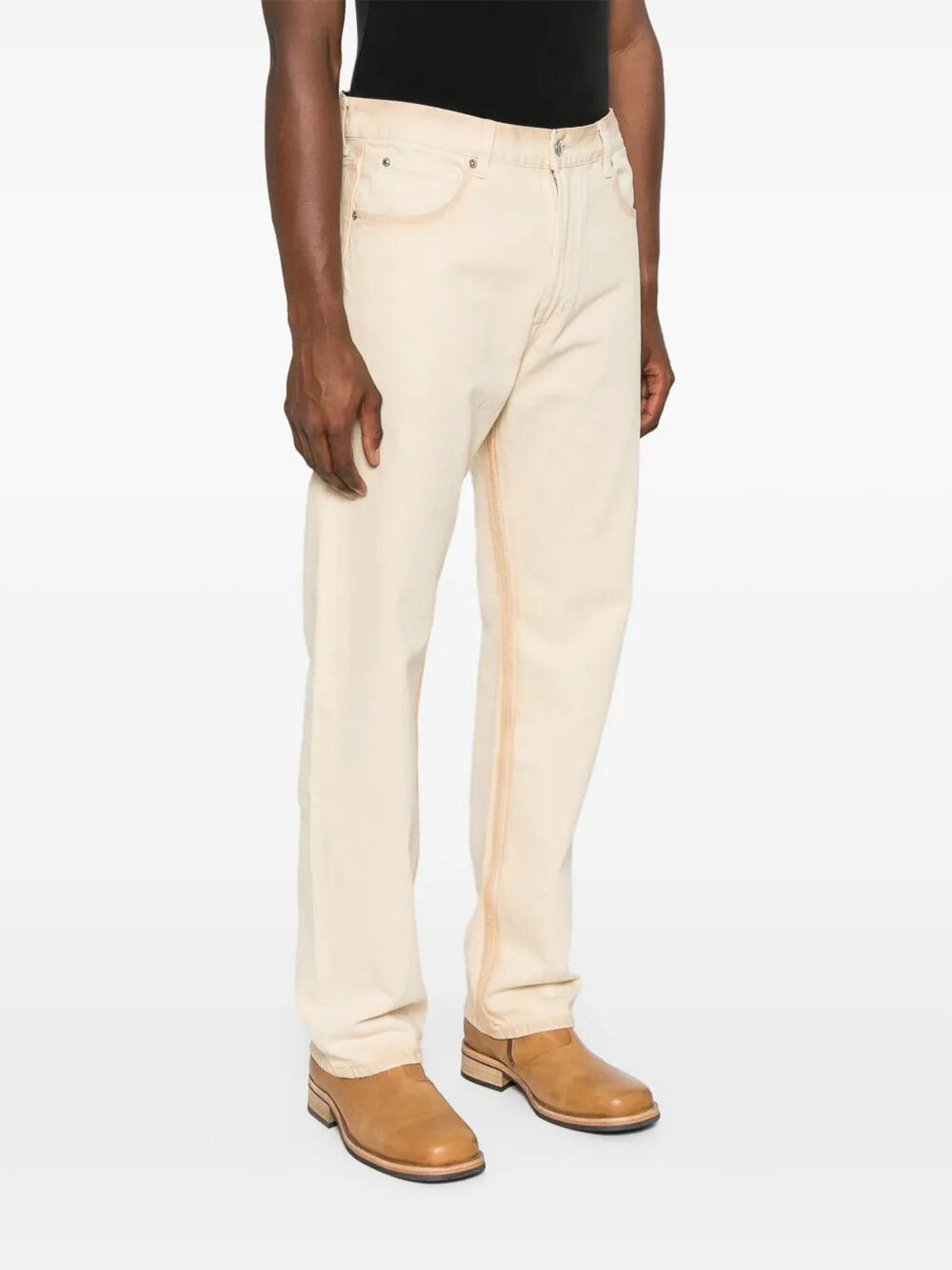 `Modern Straight Freehand` Jeans 7TD80E43BEIGE (7 for all mankind / ジーンズ ) | 7 for all mankind (セブンフォーオールマンカインド)(2)