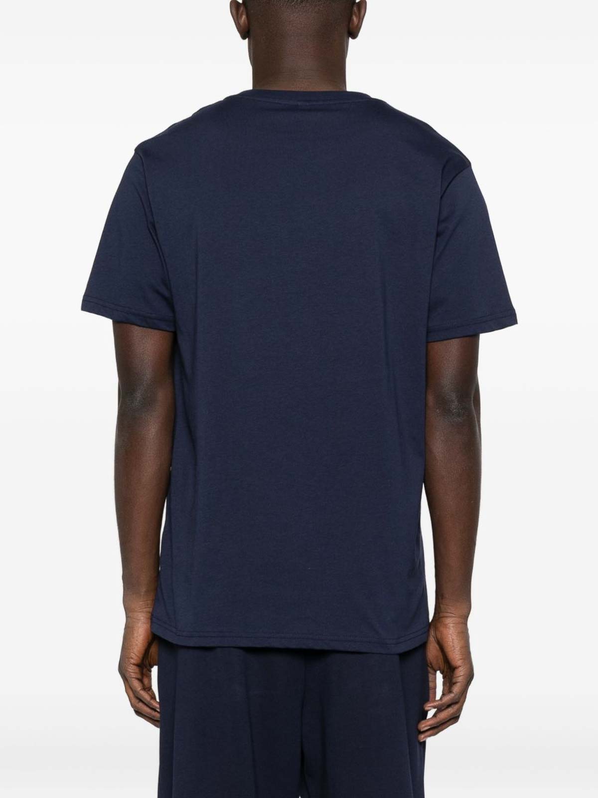 Cotton Short-Sleeved T-Shirt With Logo 070493120290 (MOSCHINO / Tシャツ・カットソー ) | MOSCHINO (モスキーノ)(2)