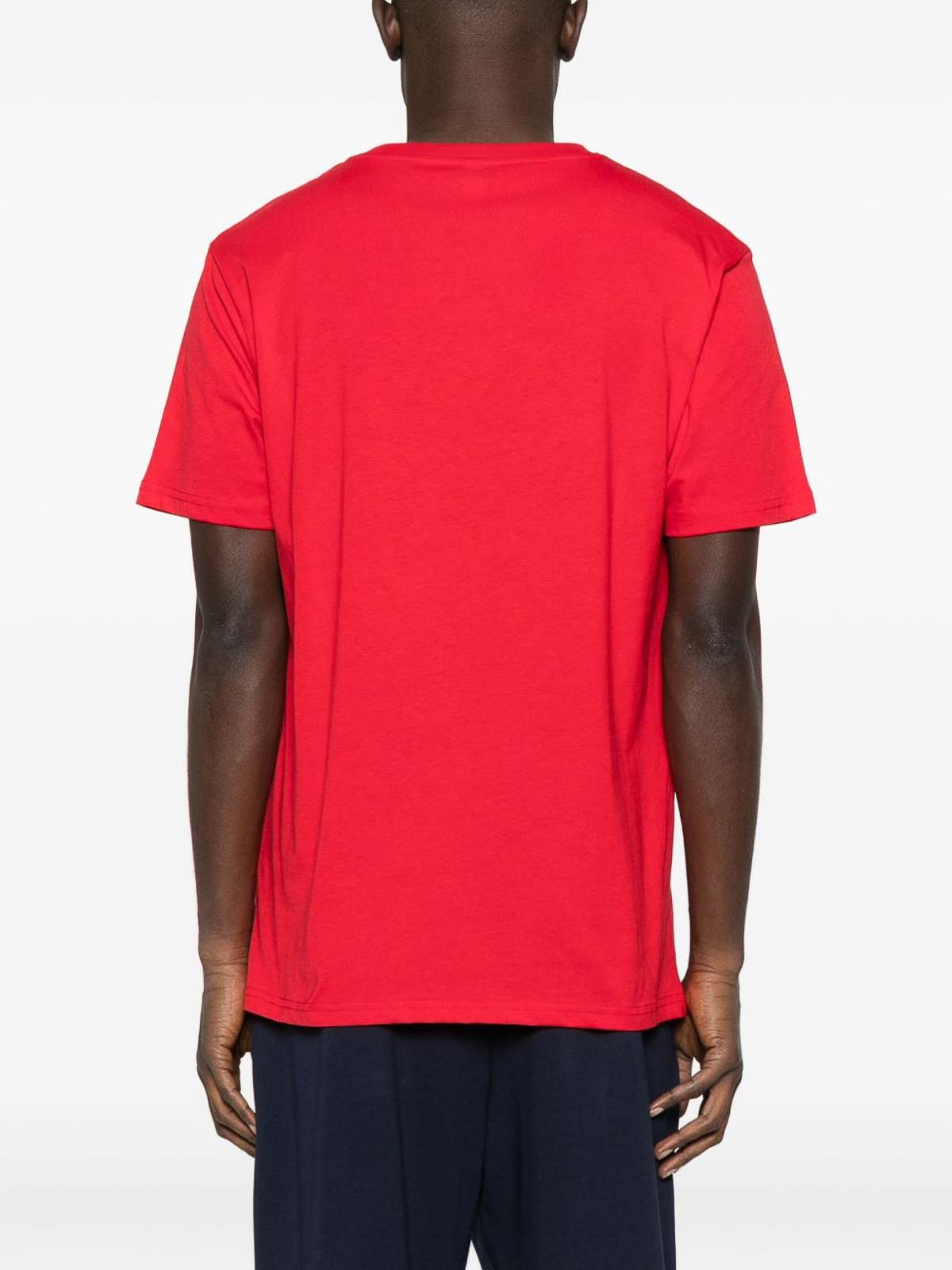 Cotton Short-Sleeved T-Shirt With Logo 070493120110 (MOSCHINO / Tシャツ・カットソー ) | MOSCHINO (モスキーノ)(2)