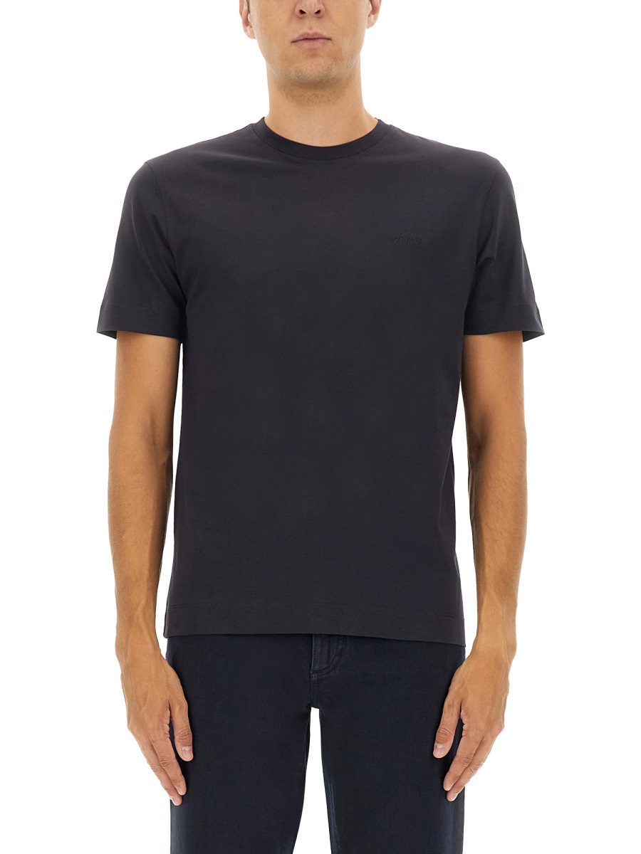 COTTON T-SHIRT UG360A2G765B09 (ZEGNA / ポロシャツ ) | ZEGNA (ゼニア)