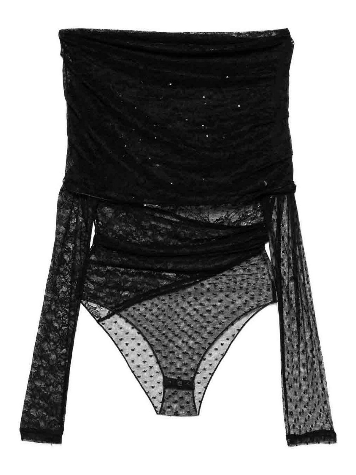 Lace Bodysuit 105596A2T5Z99 (PINKO / ボディスーツ ) | PINKO (ピンコ)