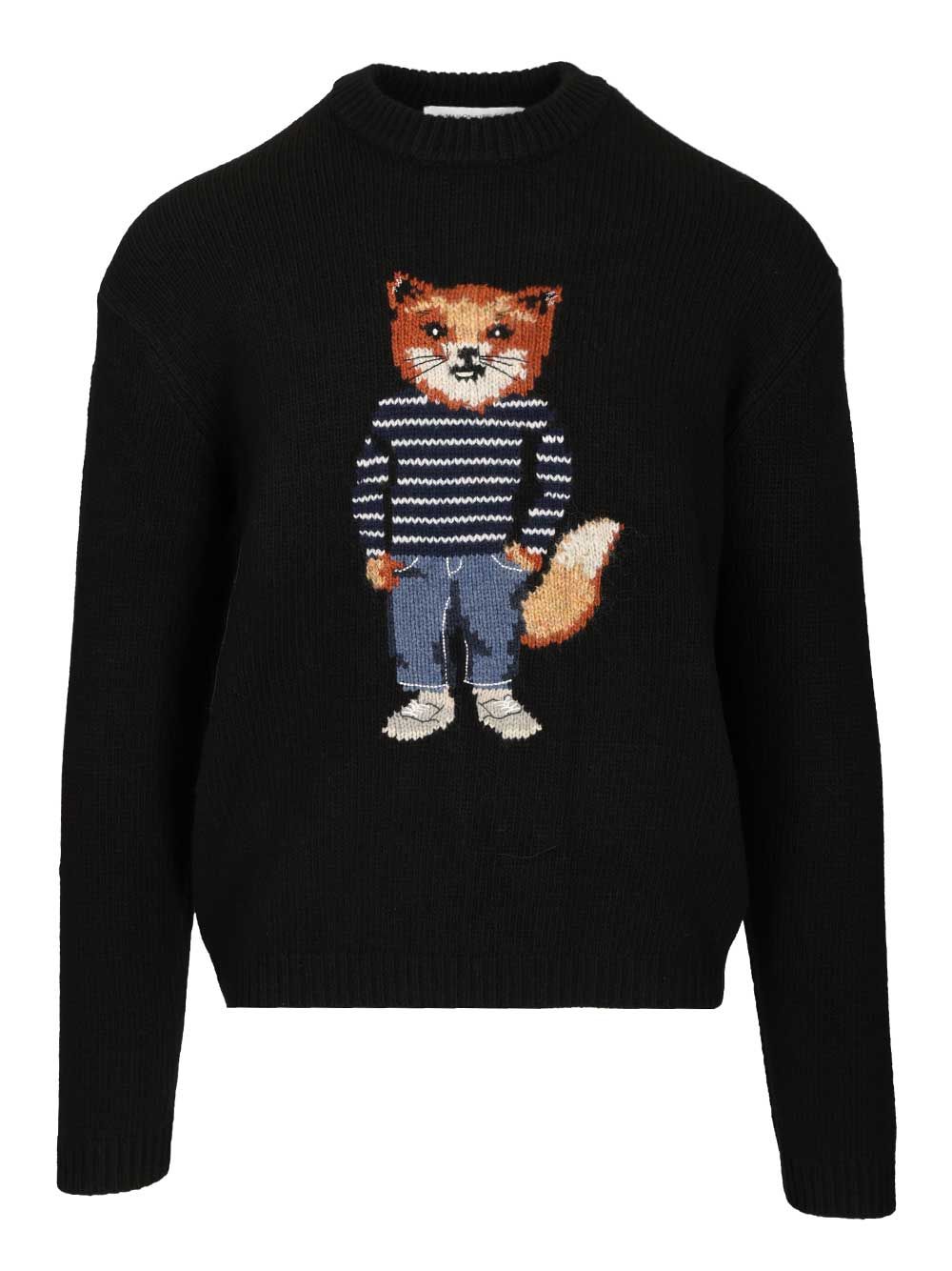 Merino wool sweater PM00806KH0002P199 (Maison Kitsuné / ニット・セーター・カーディガン ) | Maison Kitsuné (メゾン キツネ)