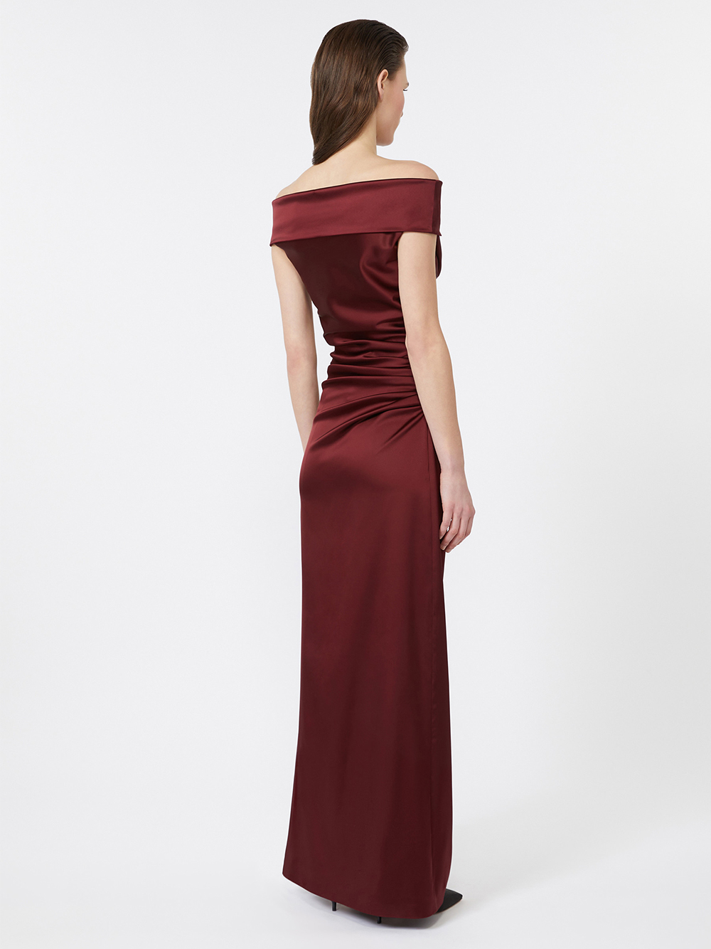 LONG STRETCH SATIN DRESS OPACO009 (Max Mara / ワンピース・ドレス・オールインワン ) | Max Mara (マックスマーラ)(2)