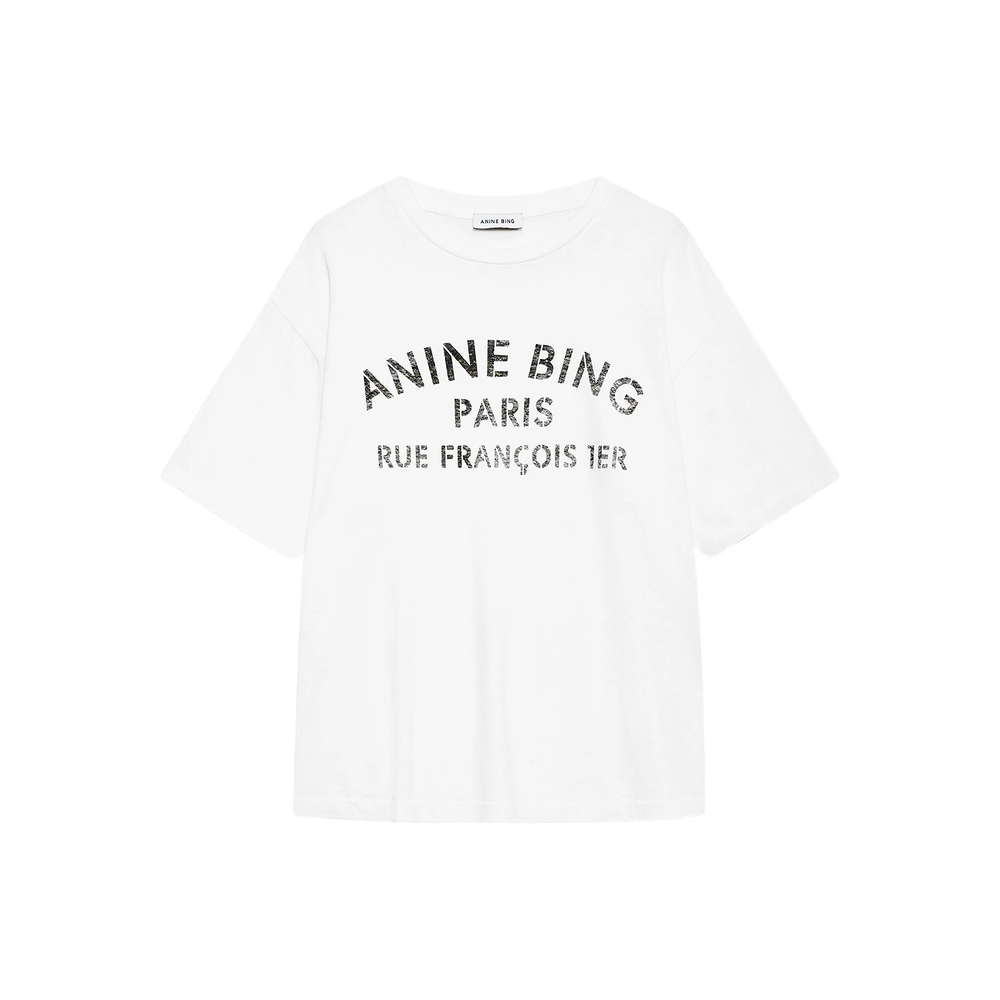 T-shirt Anine Bing A0811519WAGR1 (ANINE BING / Tシャツ・カットソー ) | ANINE BING (アニン ビン)