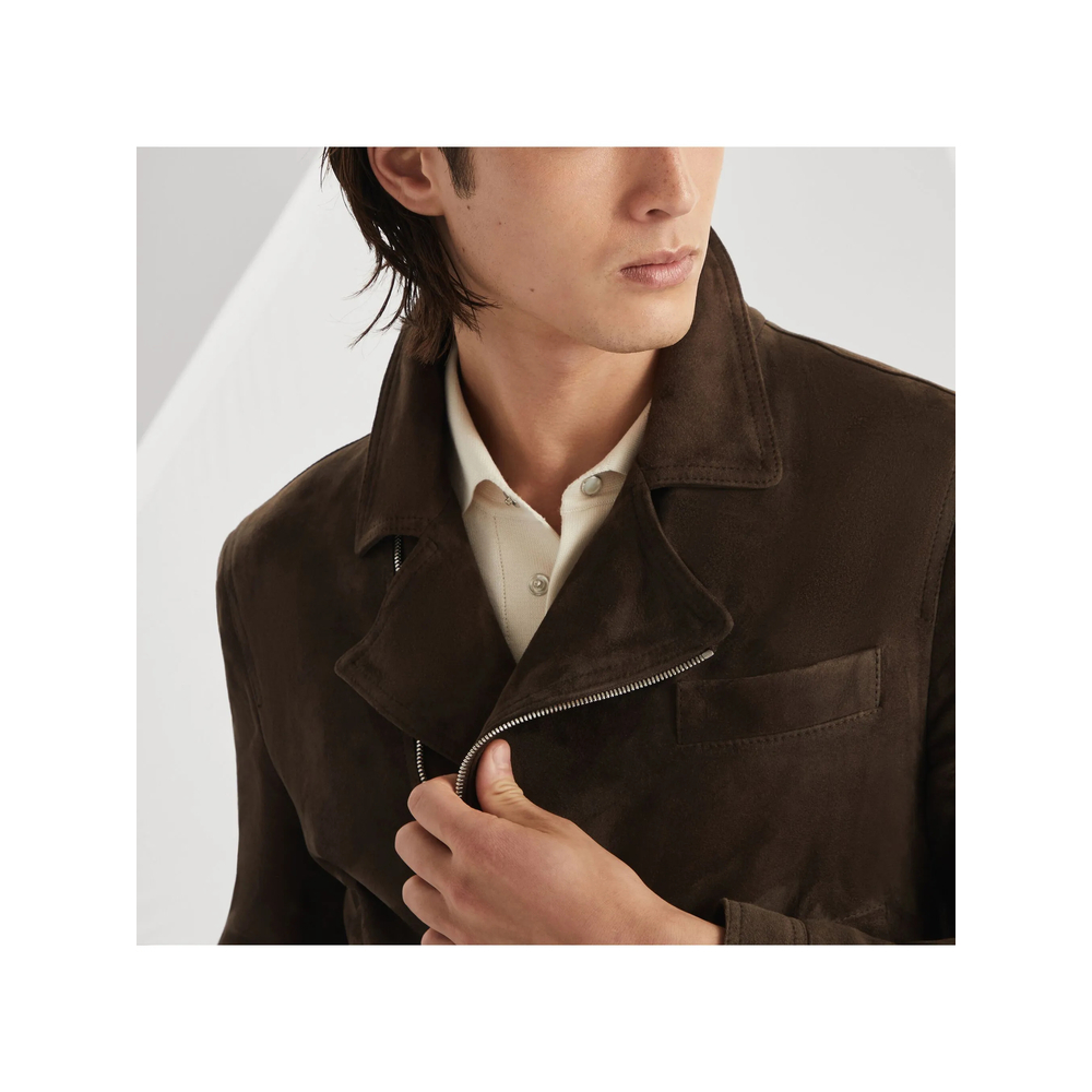 Leather Outerwear Brunello Cucinelli MPCAO1999C7284 (Brunello Cucinelli / レザー&ファージャケット・コート ) | Brunello Cucinelli (ブルネロ・クチネリ)(1)