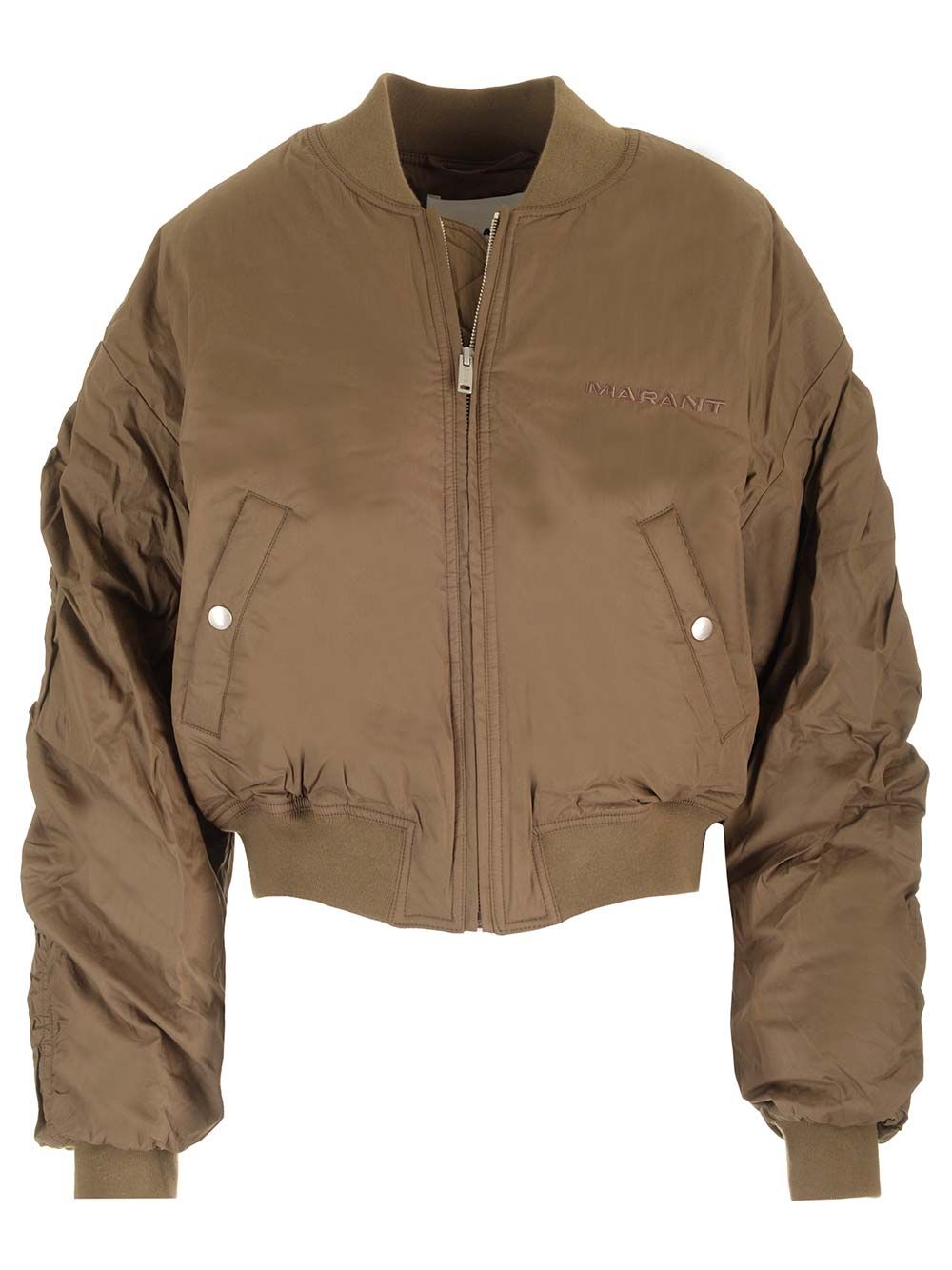 "Bessime" short bomber jacket 24AVE0252FAB3C02E67KI (Isabel Marant Étoile / カジュアルジャケット ) | Isabel Marant Étoile (イザベル マラン エトワール)