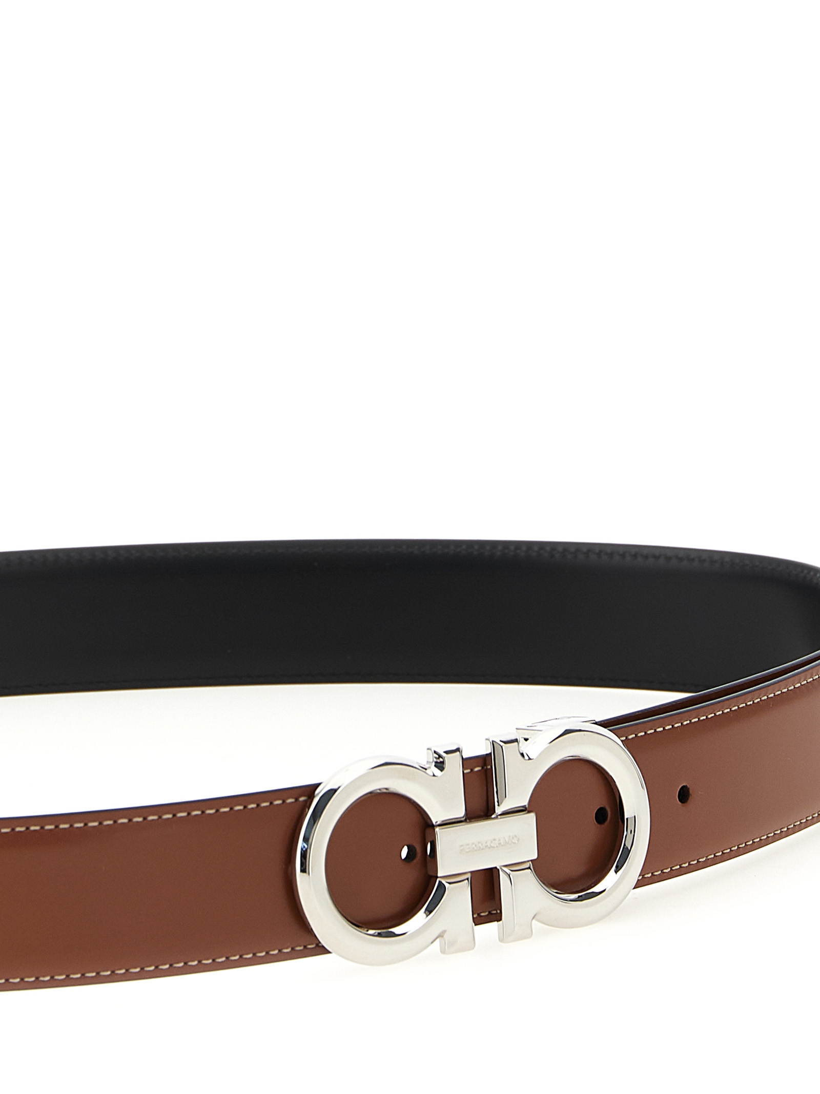 'Gancini' reversible belt 785978NERO (FERRAGAMO / ベルト・サスペンダー ) | FERRAGAMO (フェラガモ)(3)