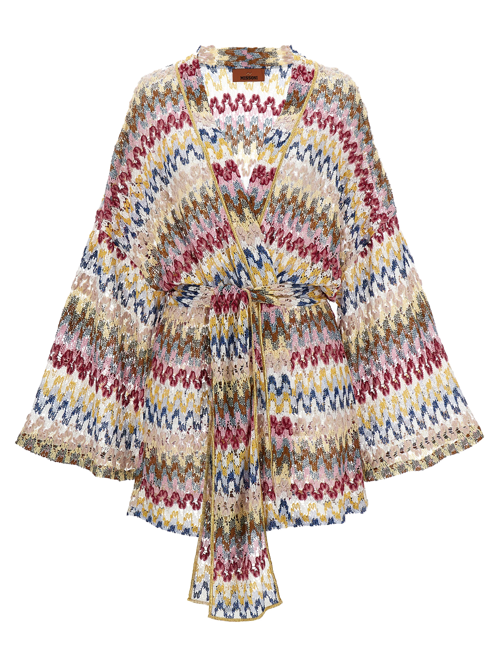 Lamé wave cardigan MS25SQ15BR0000S01FQ (MISSONI / ニット・セーター・カーディガン ) | MISSONI (ミッソー二)