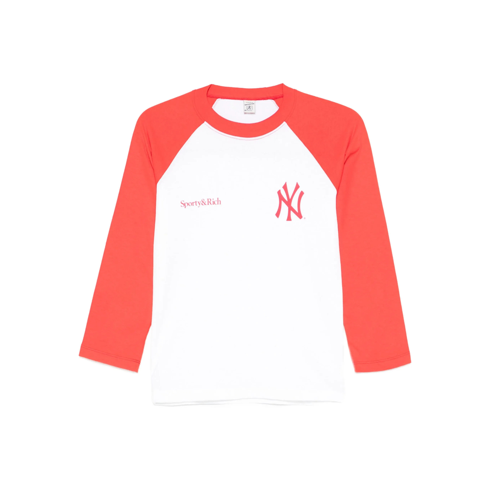 T-shirt Sporty & Rich TO046623631WHWHRED (Sporty & Rich / Tシャツ・カットソー ) | Sporty & Rich (スポーティアンドリッチ)