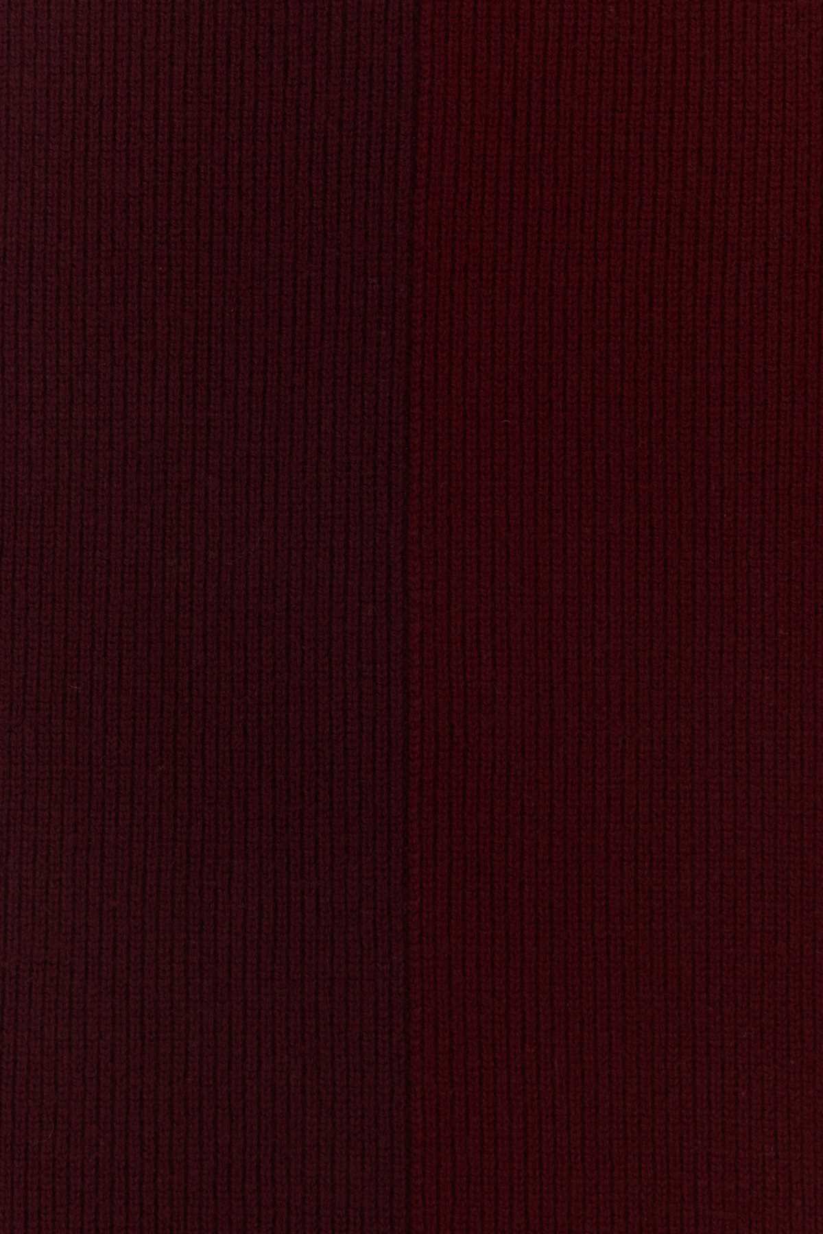 Burgundy wool scarf FSA8S3SK01GREREDMUL (LOEWE / スカーフ・マフラー ) | LOEWE (ロエベ)(2)