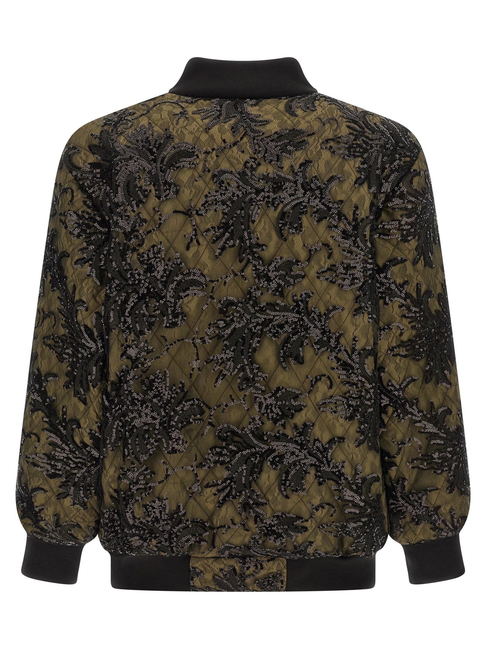 'Belluno' bomber jacket BELLUNOLACEBLACKINGREEN (LE TWINS / カジュアルジャケット ) | LE TWINS (レ ツインズ)(1)