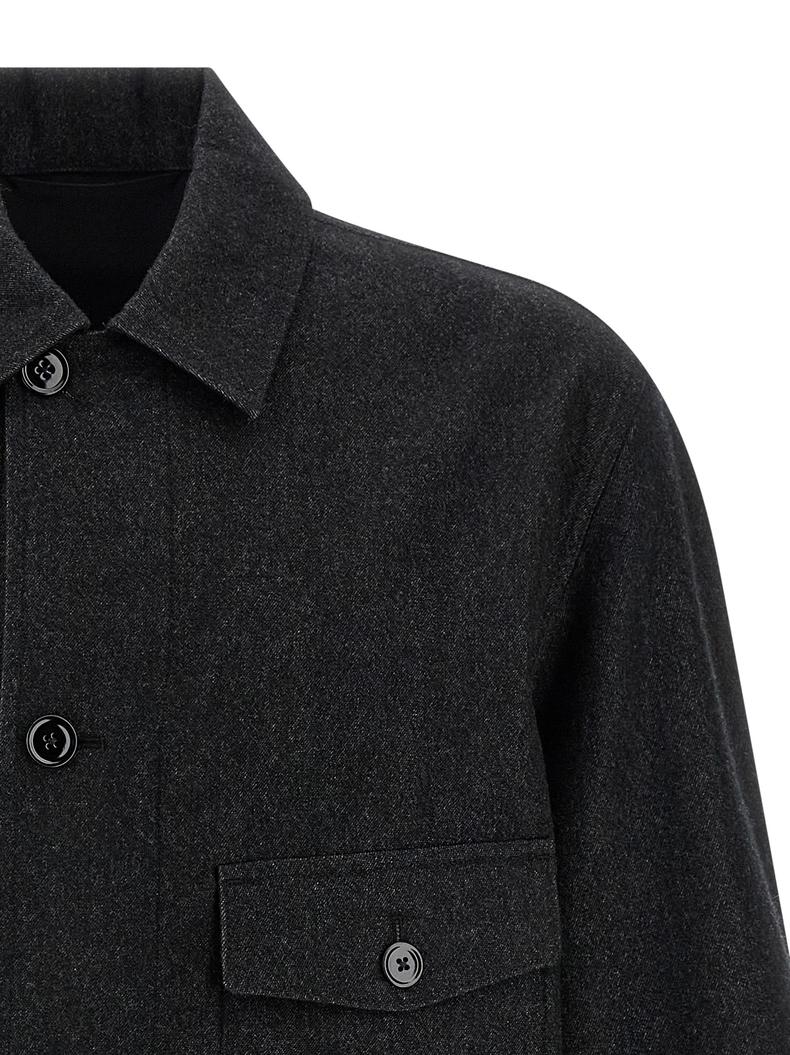 Wool overshirt OV1022LF1319MU200 (LEMAIRE / シャツ・ブラウス ) | LEMAIRE (ルメール)(2)