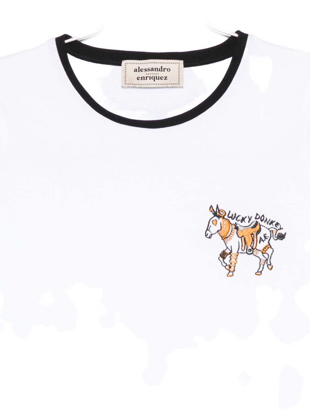 ALESSANDRO ENRIQUEZ T-shirts and Polos White S101CO000ASINO (alessandro enriquez / Tシャツ・カットソー ) | alessandro enriquez (アレッサンドロ エンリケス)(1)