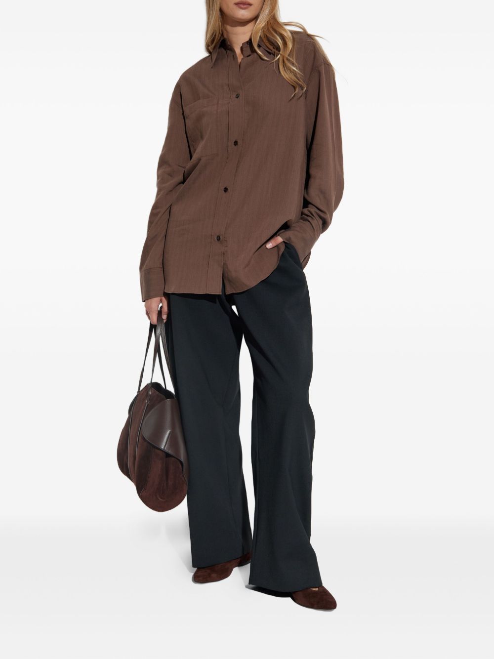 STUDIO NICHOLSON Trousers Black DORINGSNW1813BLACK (Studio Nicholson / パンツ ) | Studio Nicholson (スタジオニコルソン)(2)