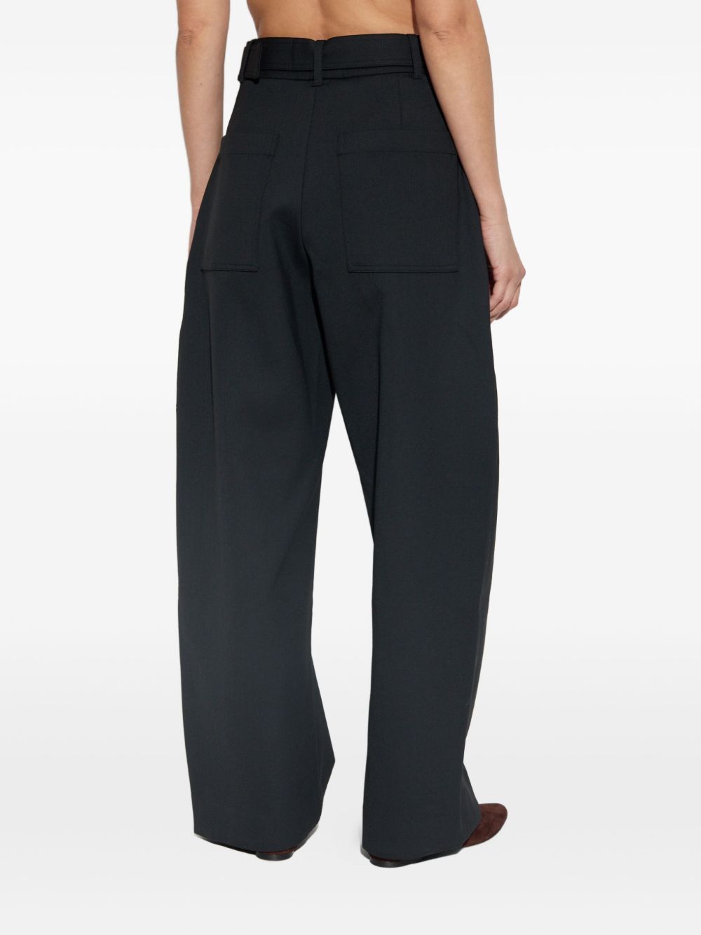 STUDIO NICHOLSON Trousers Black DORINGSNW1813BLACK (Studio Nicholson / パンツ ) | Studio Nicholson (スタジオニコルソン)(4)
