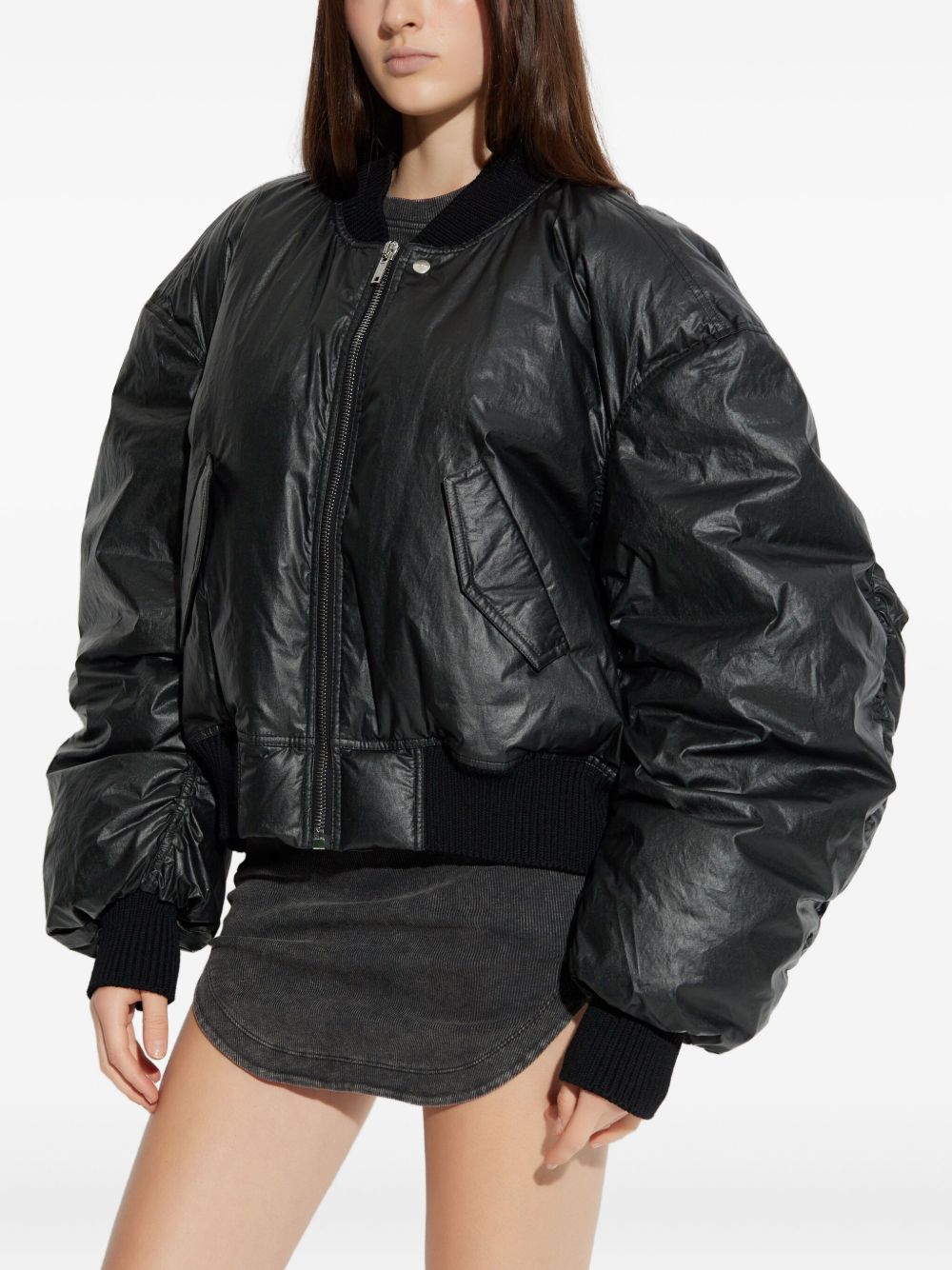 Rick Owens Coats Black RO02E4794PCTDX09 (Rick Owens / カジュアルジャケット ) | Rick Owens (リック オウエンス)(1)