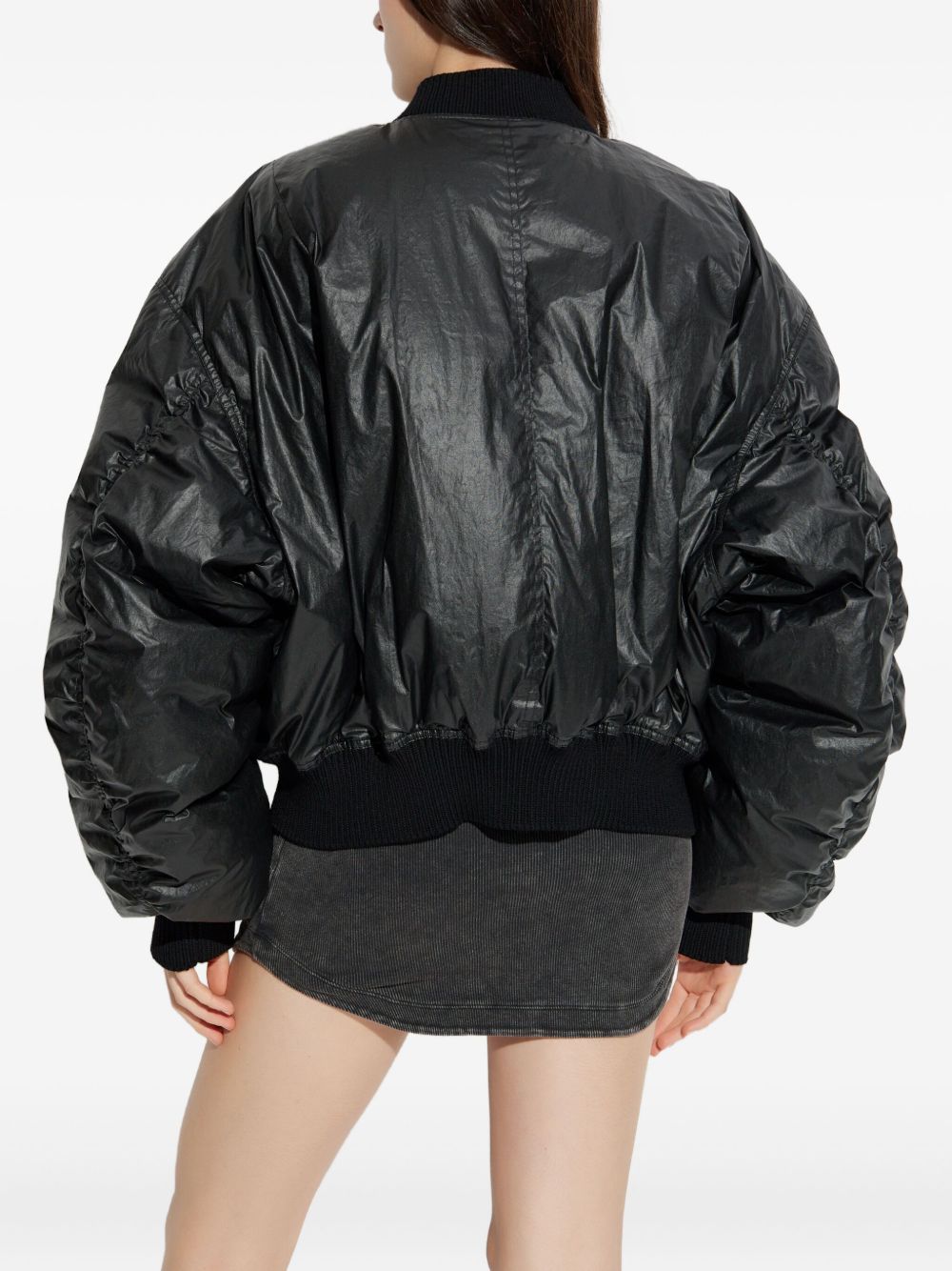 Rick Owens Coats Black RO02E4794PCTDX09 (Rick Owens / カジュアルジャケット ) | Rick Owens (リック オウエンス)(3)
