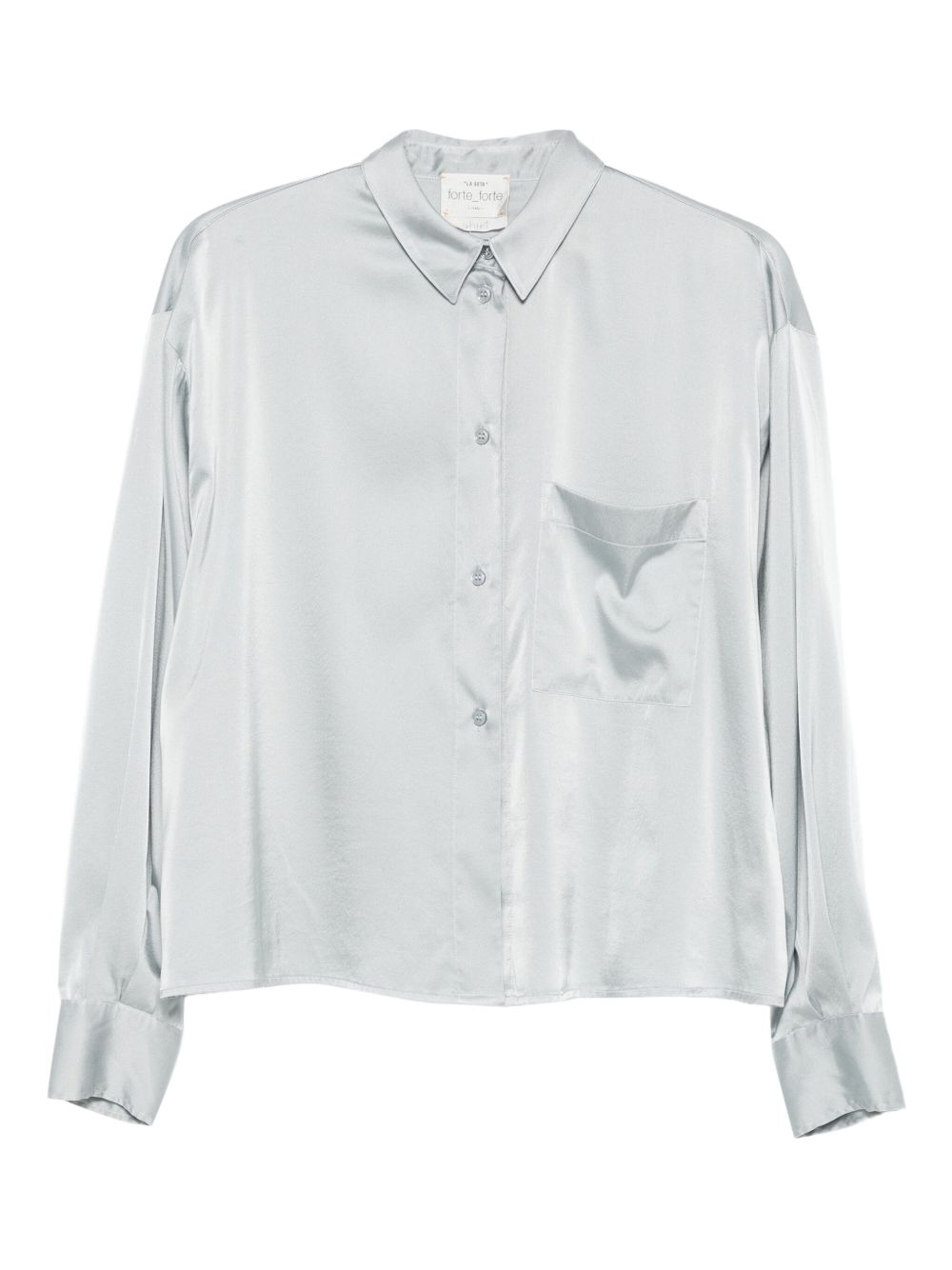 Forte Forte Shirts Grey 14372MYSHIRTPEARL (forte_forte / シャツ・ブラウス ) | forte_forte (フォルテ フォルテ)