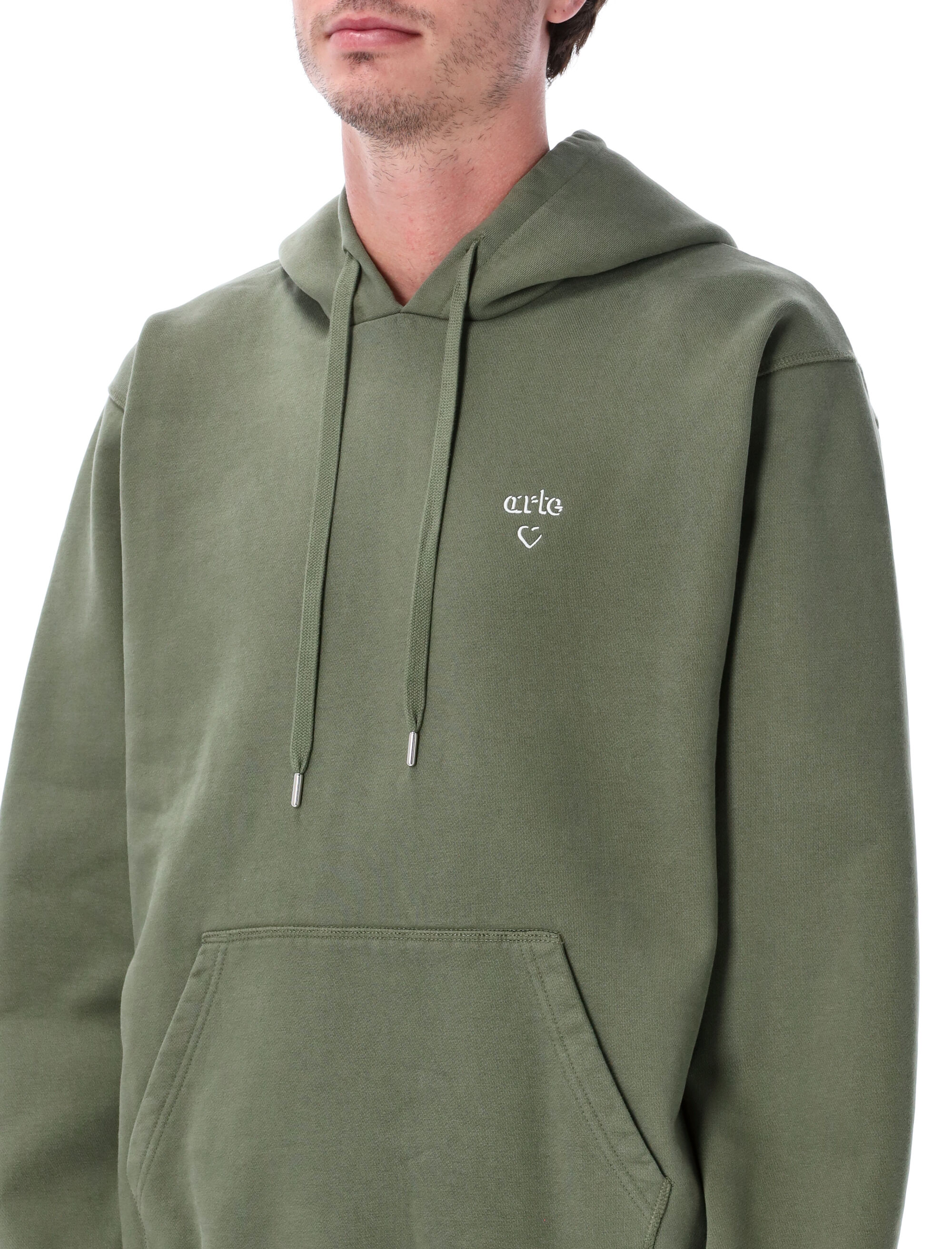 ARTE ANTWERP Clothing.... Green AW25111HGREEN (Arte Antwerp / スウェット・フーディー ) | Arte Antwerp (アルテ アントワープ)(2)