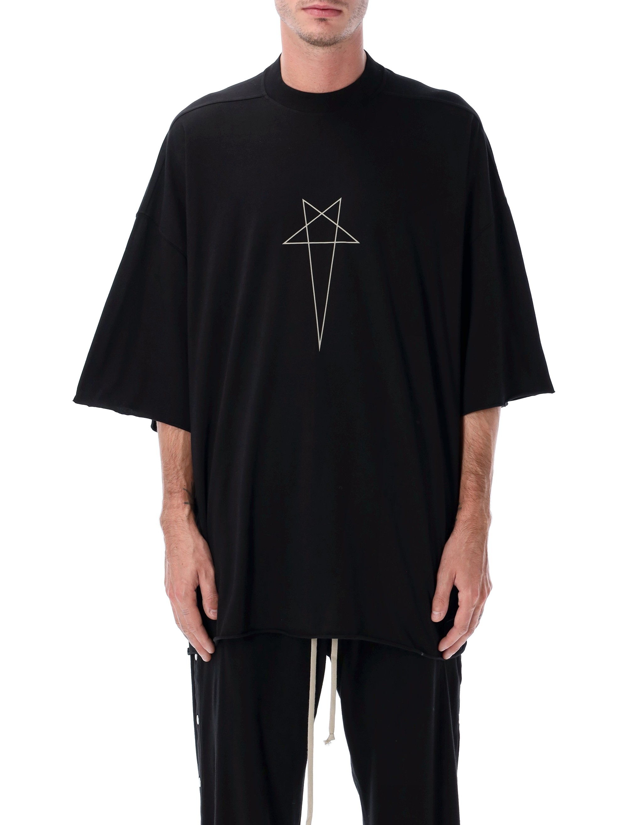 RICK OWENS DRKSHDW T-shirts and Polos Black DU02E7259RNEP30908 (Rick Owens DRKSHDW / Tシャツ・カットソー ) | Rick Owens DRKSHDW (リック オウエンス ダークシャドウ)