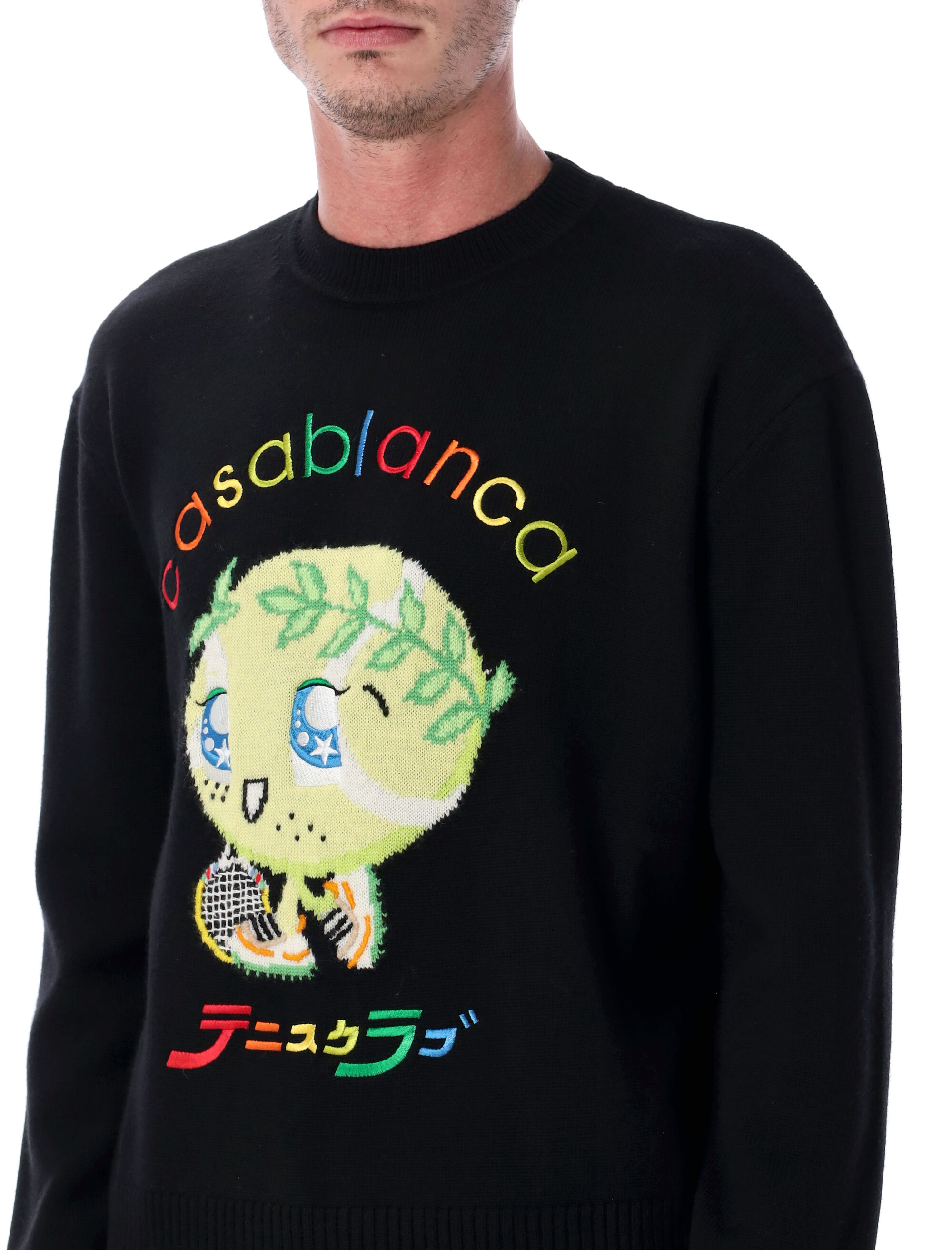 Casablanca Sweaters MAW25KW109901KAWAII (Casablanca / ニット・セーター・カーディガン ) | Casablanca (カサブランカ)(2)