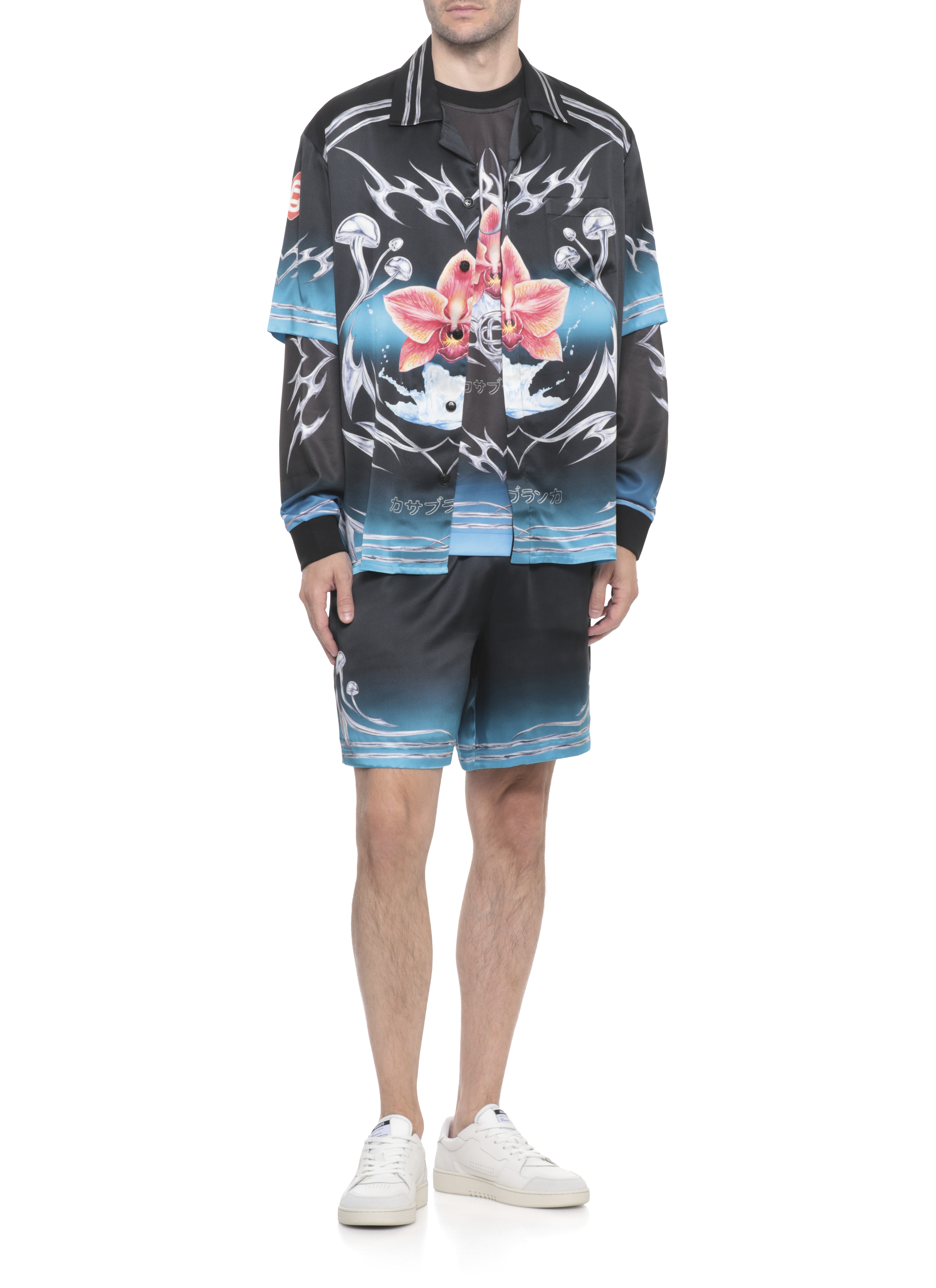 Casablanca Sweaters Black MAW25JTP24802PERFORATED (Casablanca / Tシャツ・カットソー ) | Casablanca (カサブランカ)(1)