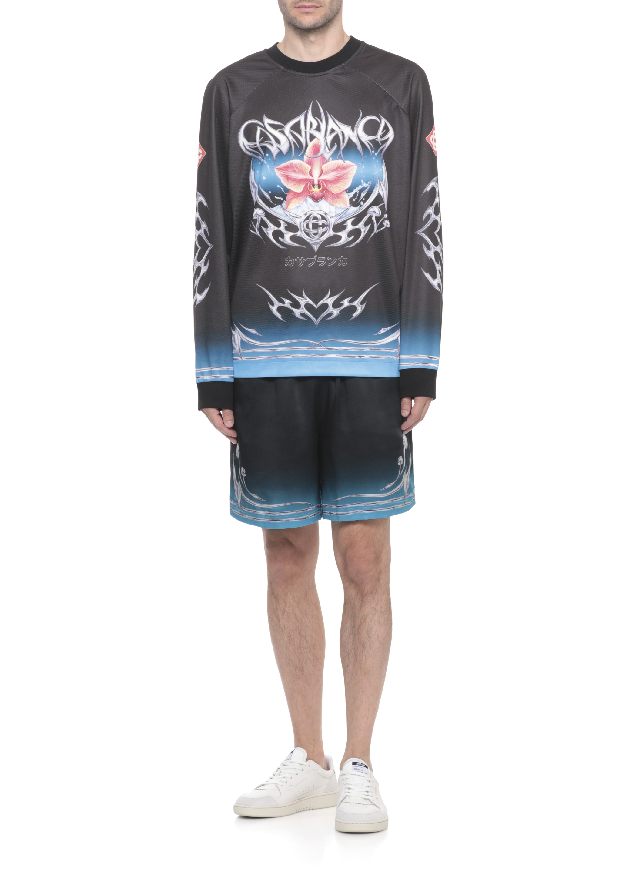 Casablanca Sweaters Black MAW25JTP24802PERFORATED (Casablanca / Tシャツ・カットソー ) | Casablanca (カサブランカ)(2)