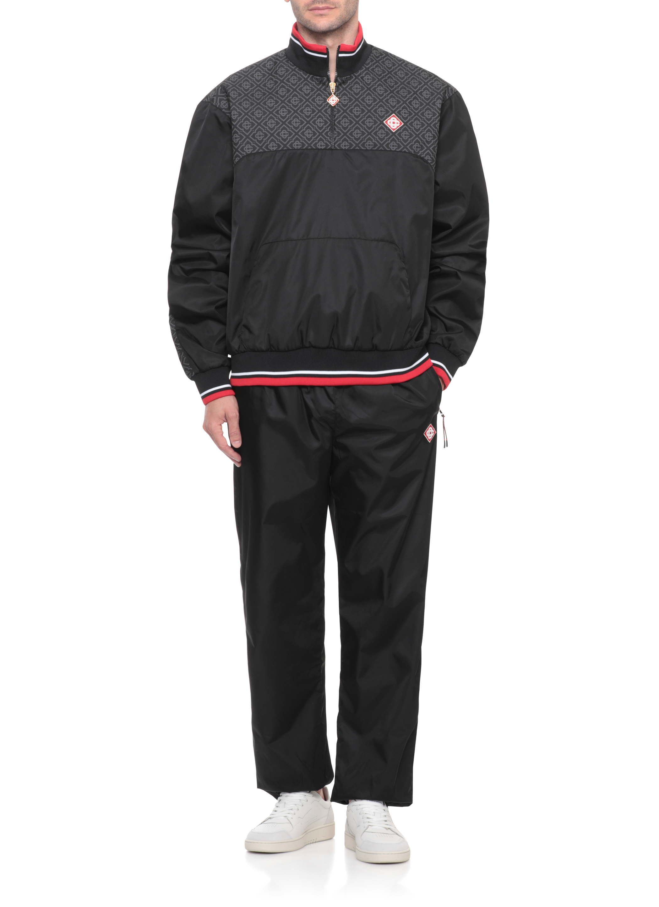 Casablanca Trousers Black MAW25JTR28401BLACKMONOGRAM (Casablanca / パンツ ) | Casablanca (カサブランカ)(4)