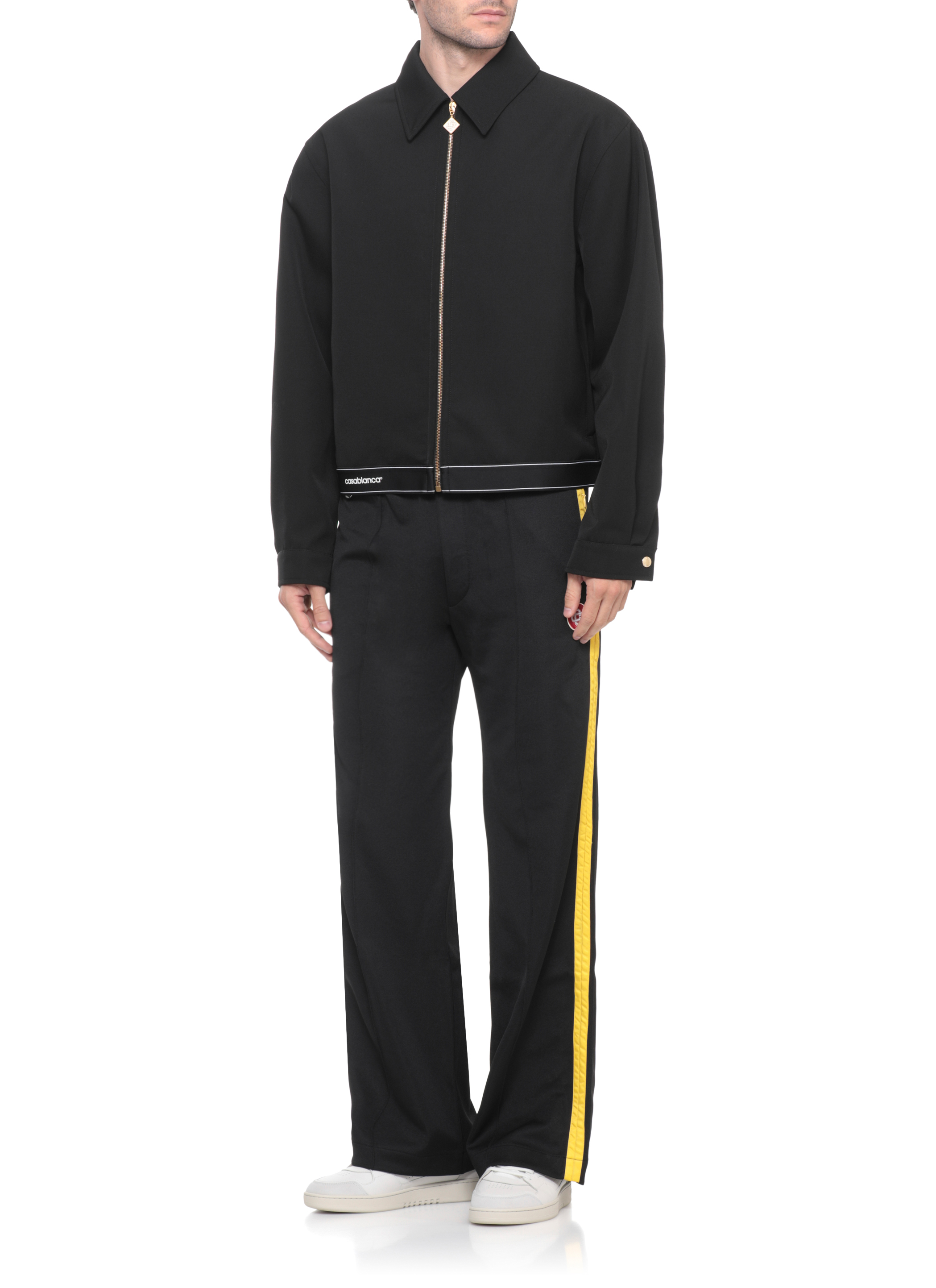 Casablanca Trousers Black MPF25JTR28201TRICOT (Casablanca / パンツ ) | Casablanca (カサブランカ)(4)