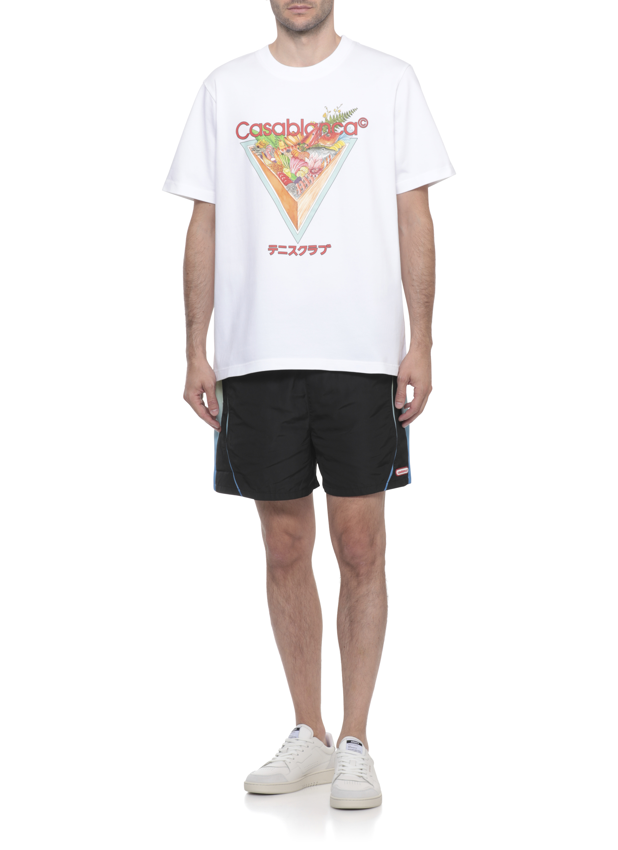 Casablanca T-shirts and Polos White MAW25JTS00101BRIGHTWHITE (Casablanca / Tシャツ・カットソー ) | Casablanca (カサブランカ)(2)